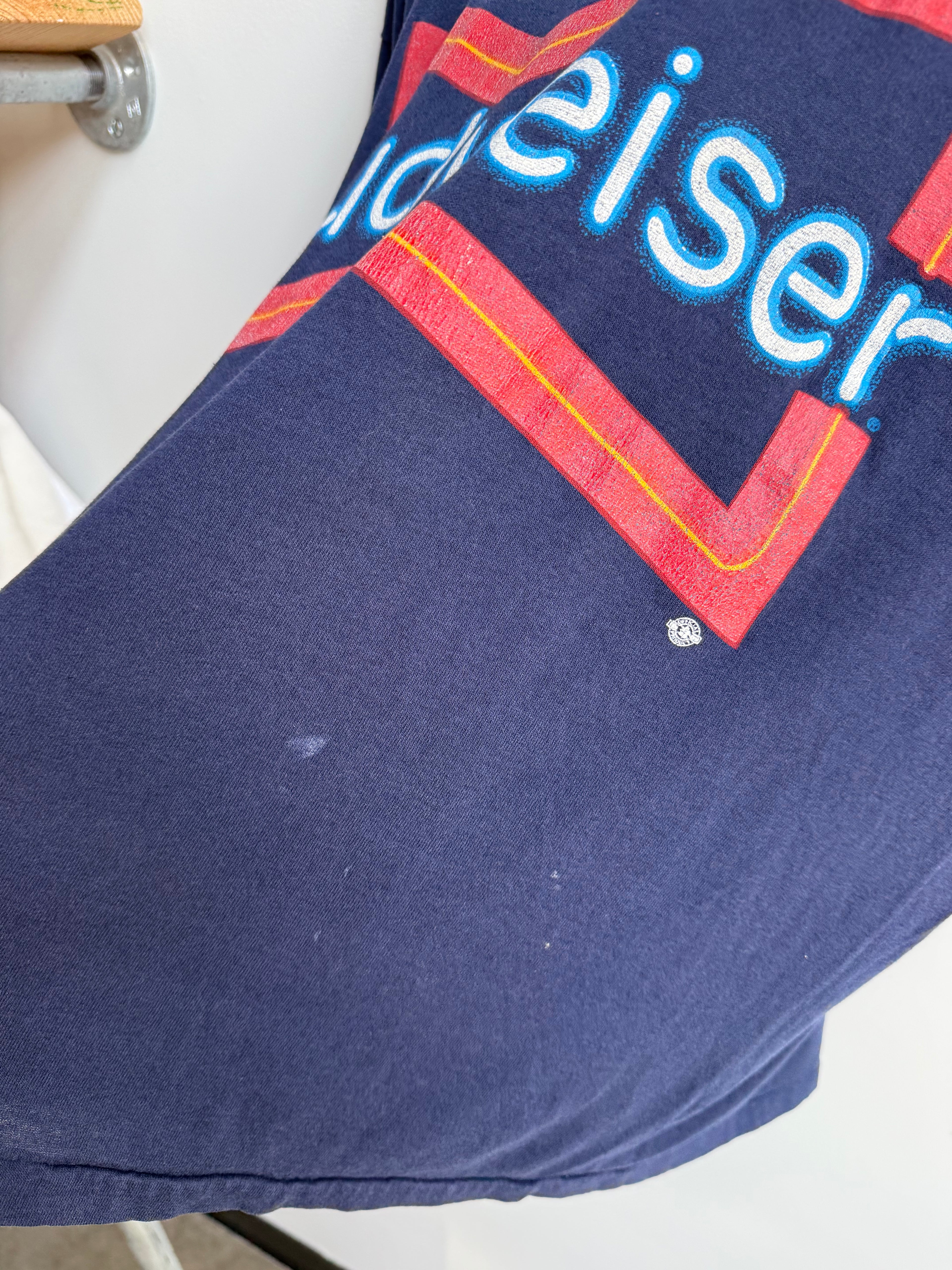 (L) Budweiser Neon Light Tee