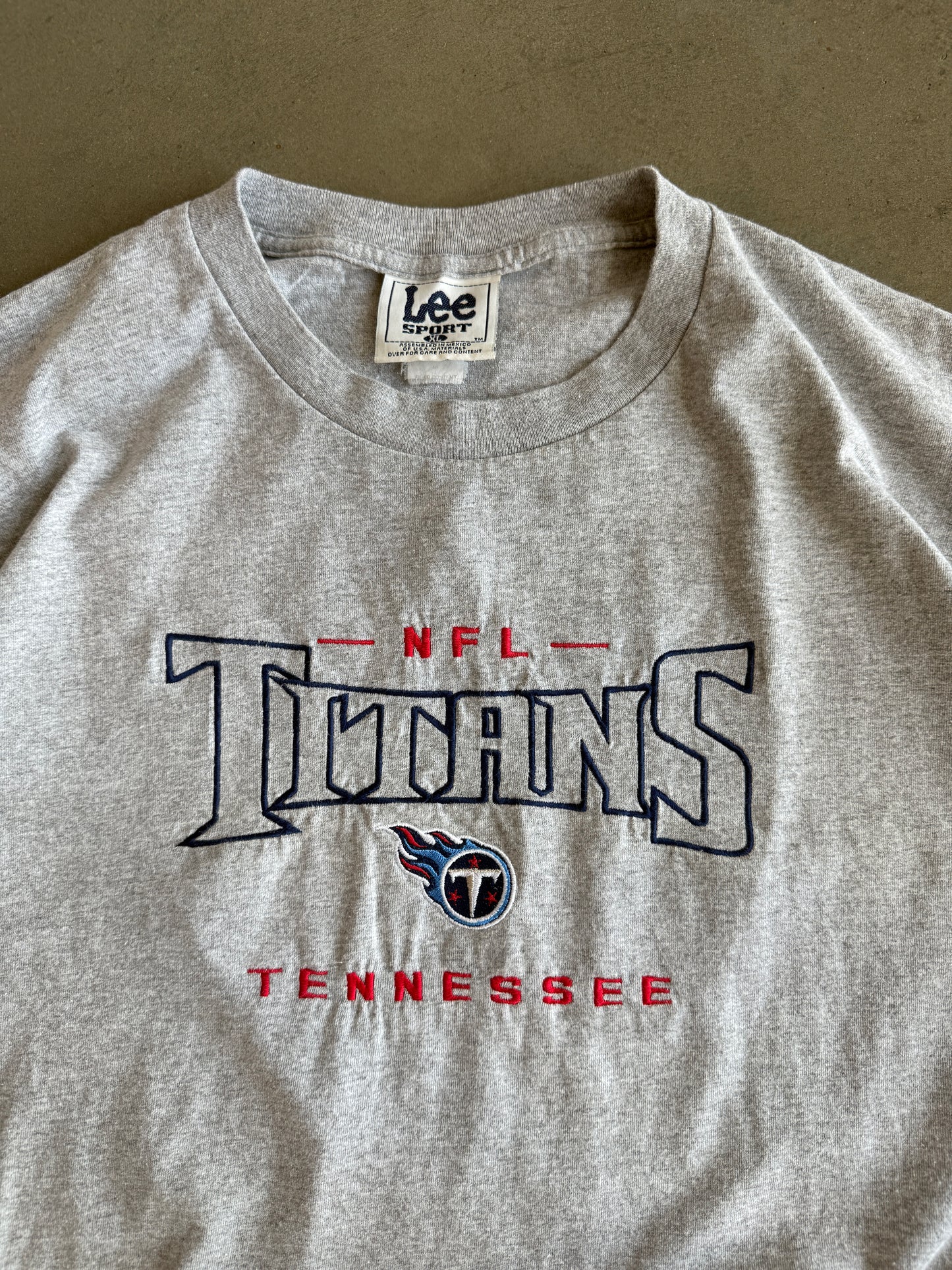 (XL) Tennessee Titans Lee Sport Tee