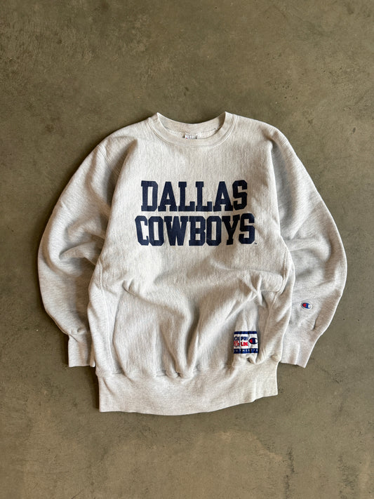 (XL) Dallas Cowboys Champion Reverse Weave Crew