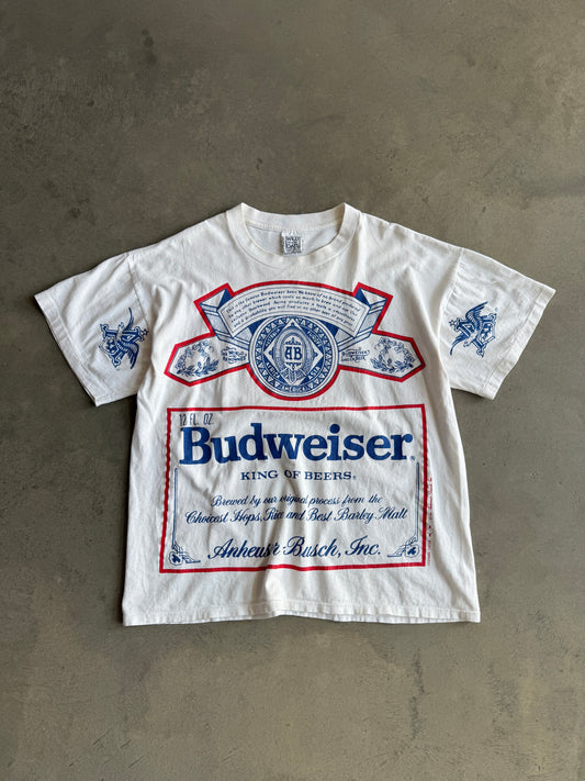 (XL) Budweiser AOP Tee