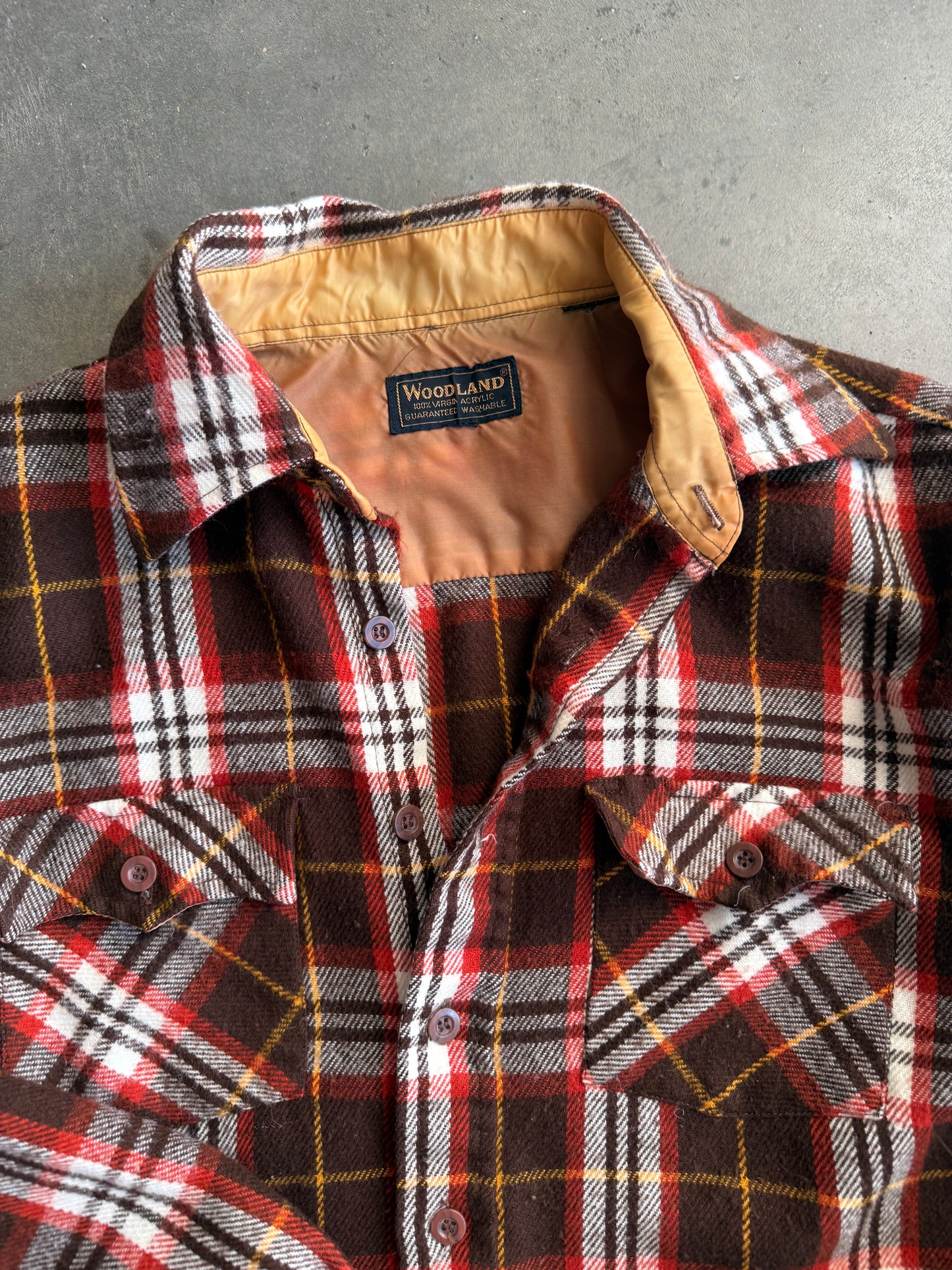 (L) Woodland Flannel Shirt