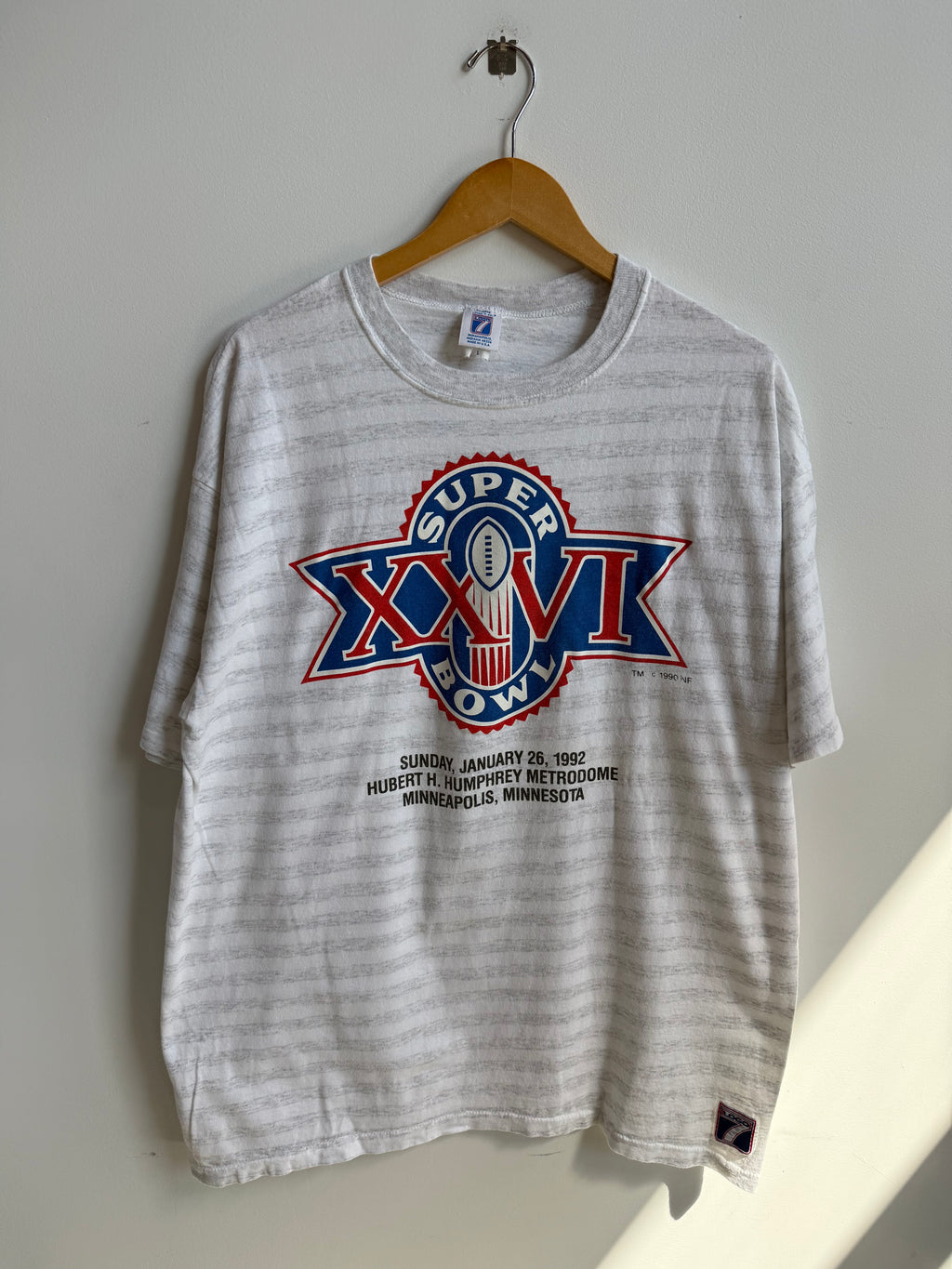 (XL) Super Bowl XXVI Tee