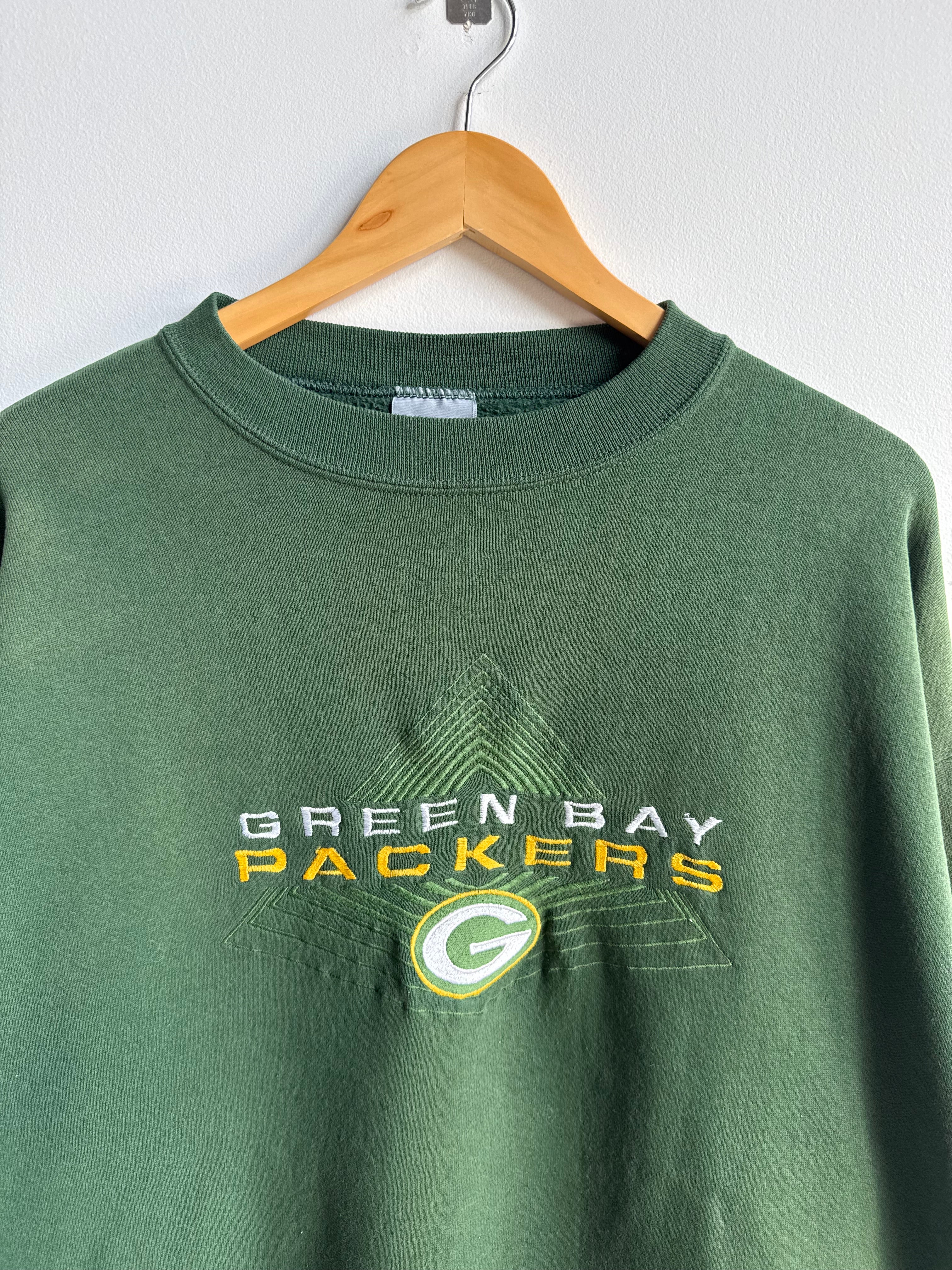 (XL) Green Bay Packers Logo 7 Crew