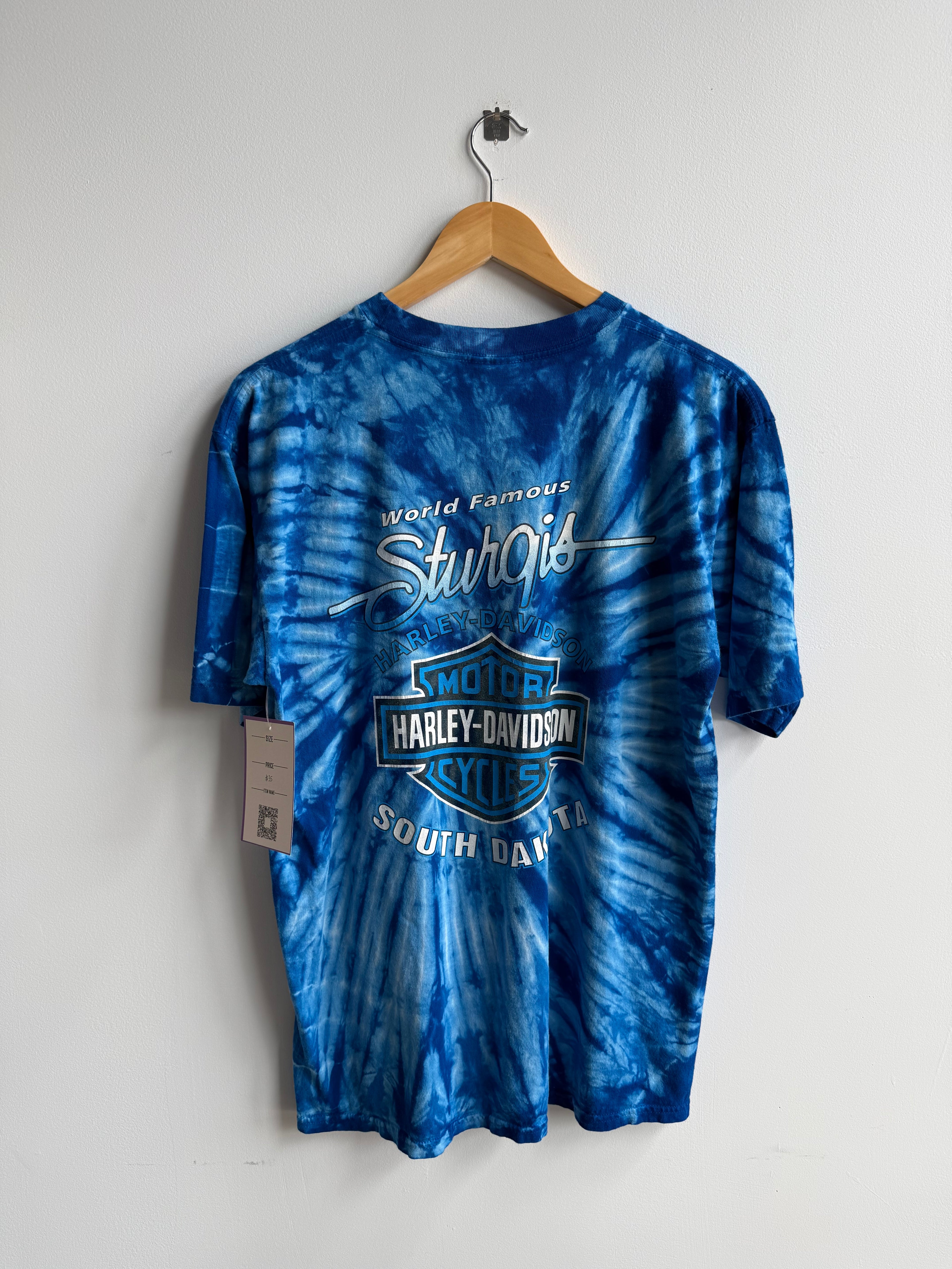 (M) Harley Sturgis Tie Dye Tee
