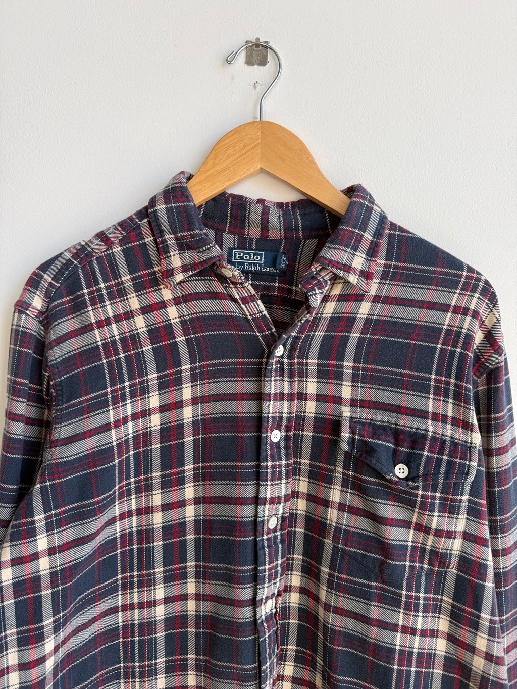 (L) Polo Ralph Lauren Flannel Shirt