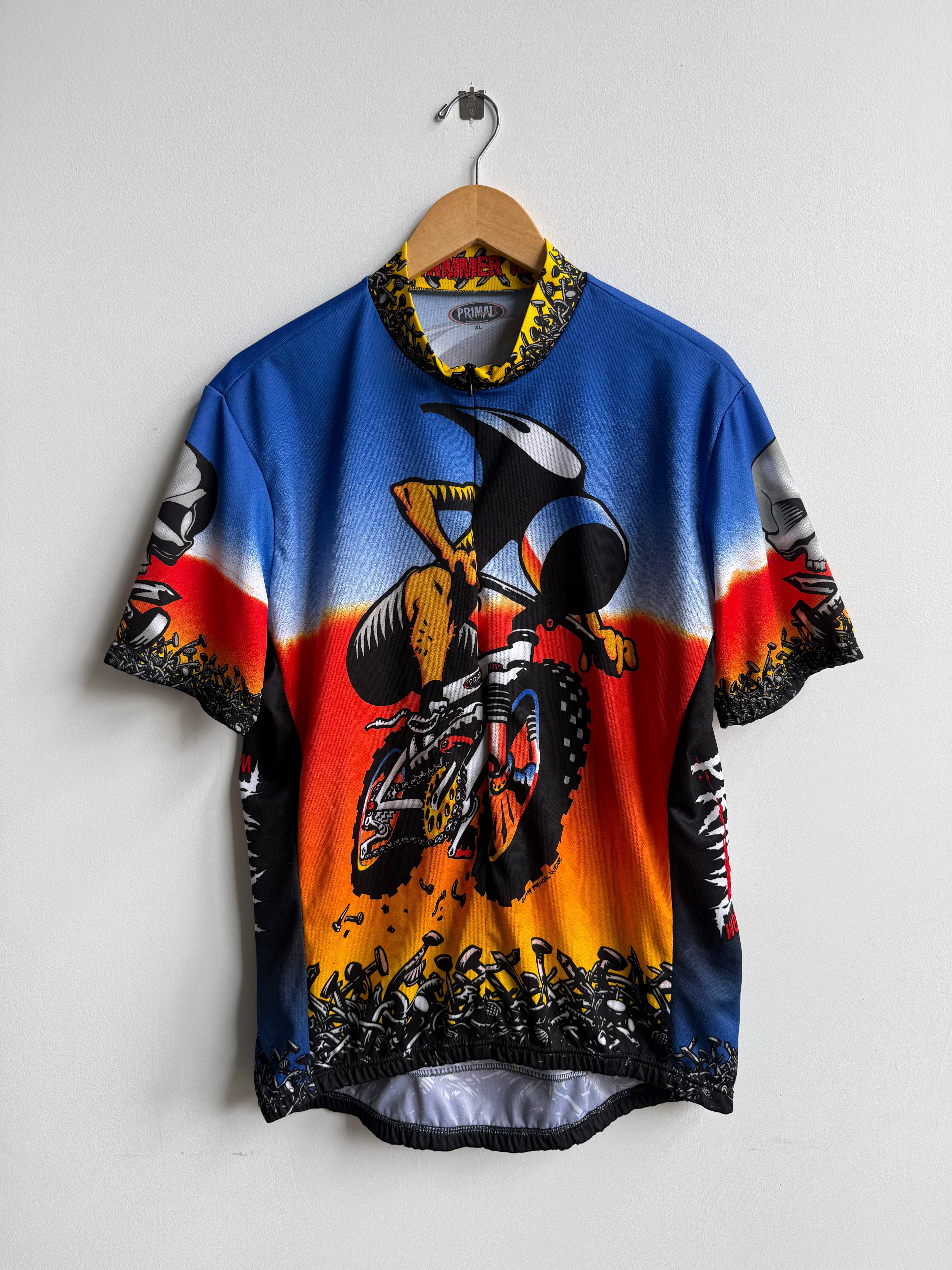 (L) Hammer and Nails Biker Jersey