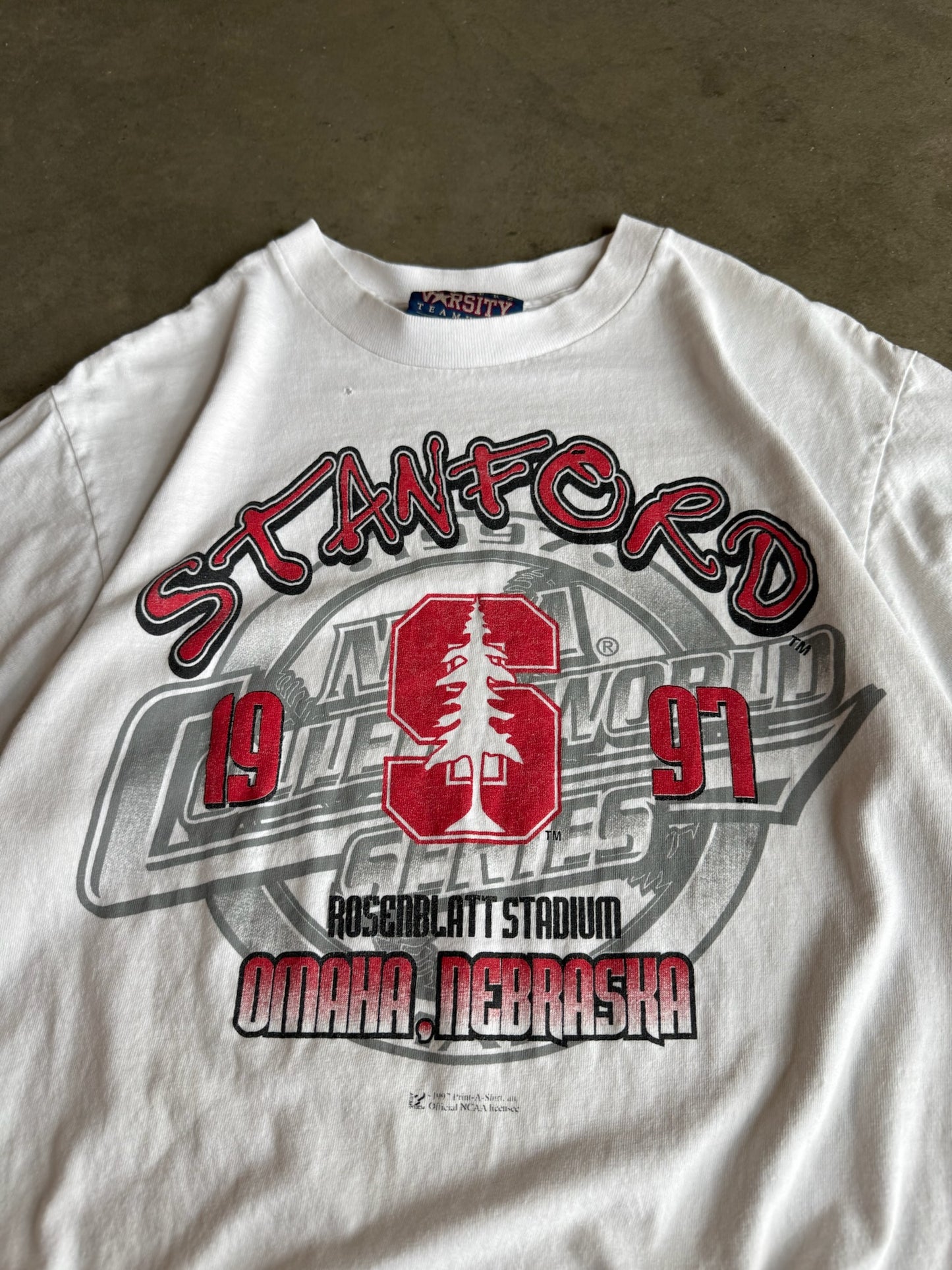 (L) 1997 Stanford Baseball Tee