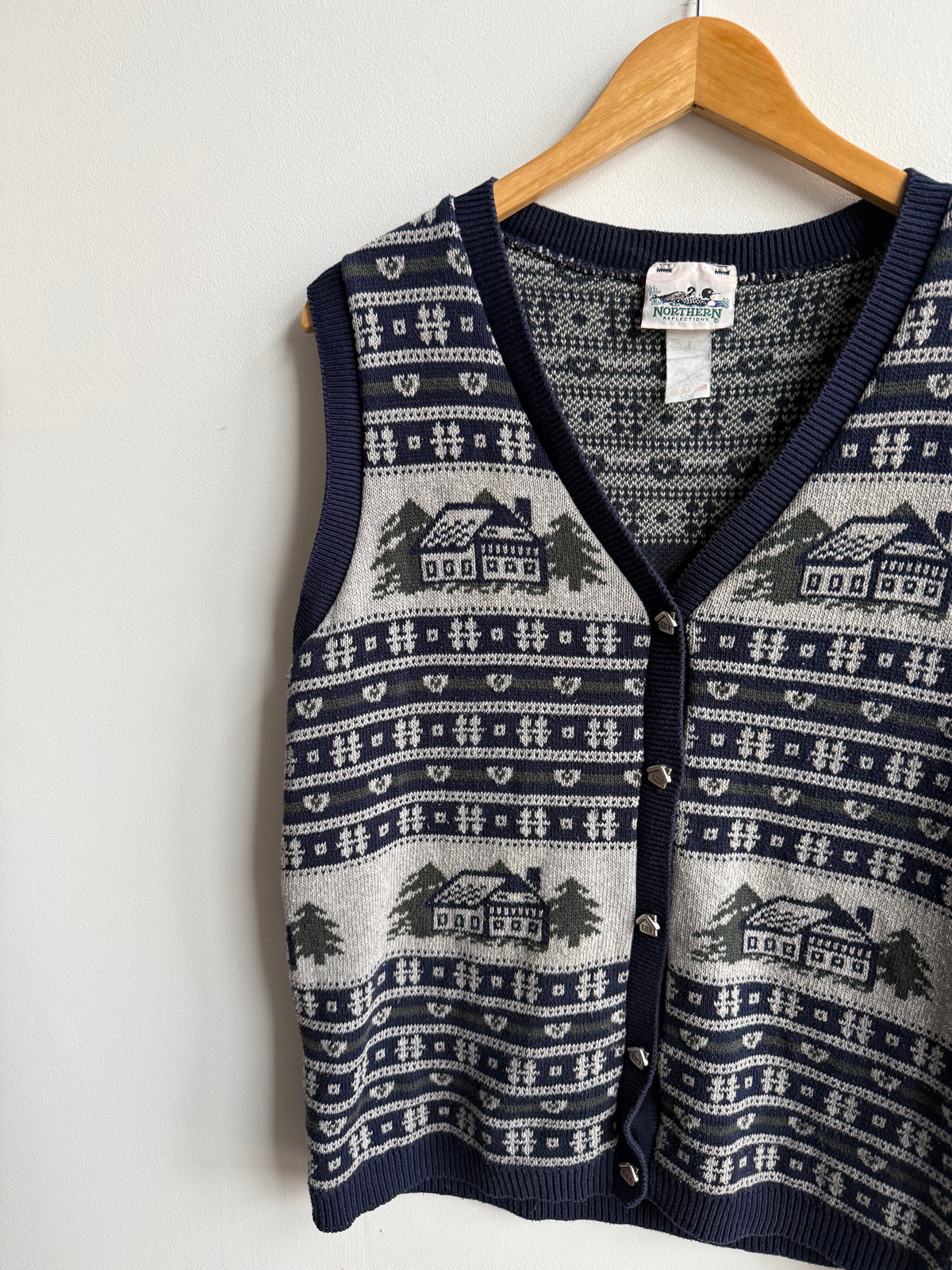 (M) Cabin Sweater Vest