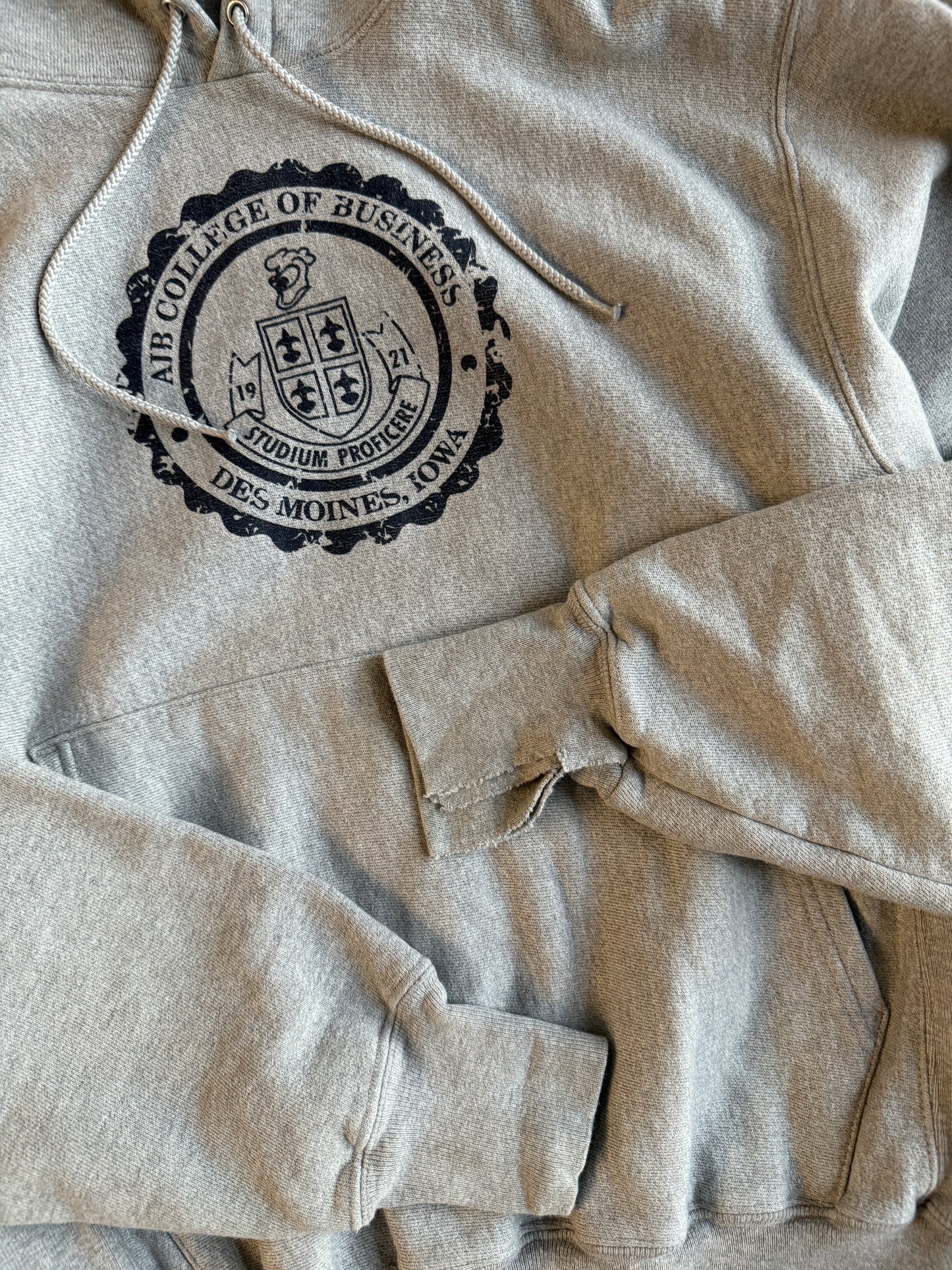 (S) AIB Champion Reverse Weave Hoodie