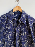 (L) Paisley Pearl Snap Shirt