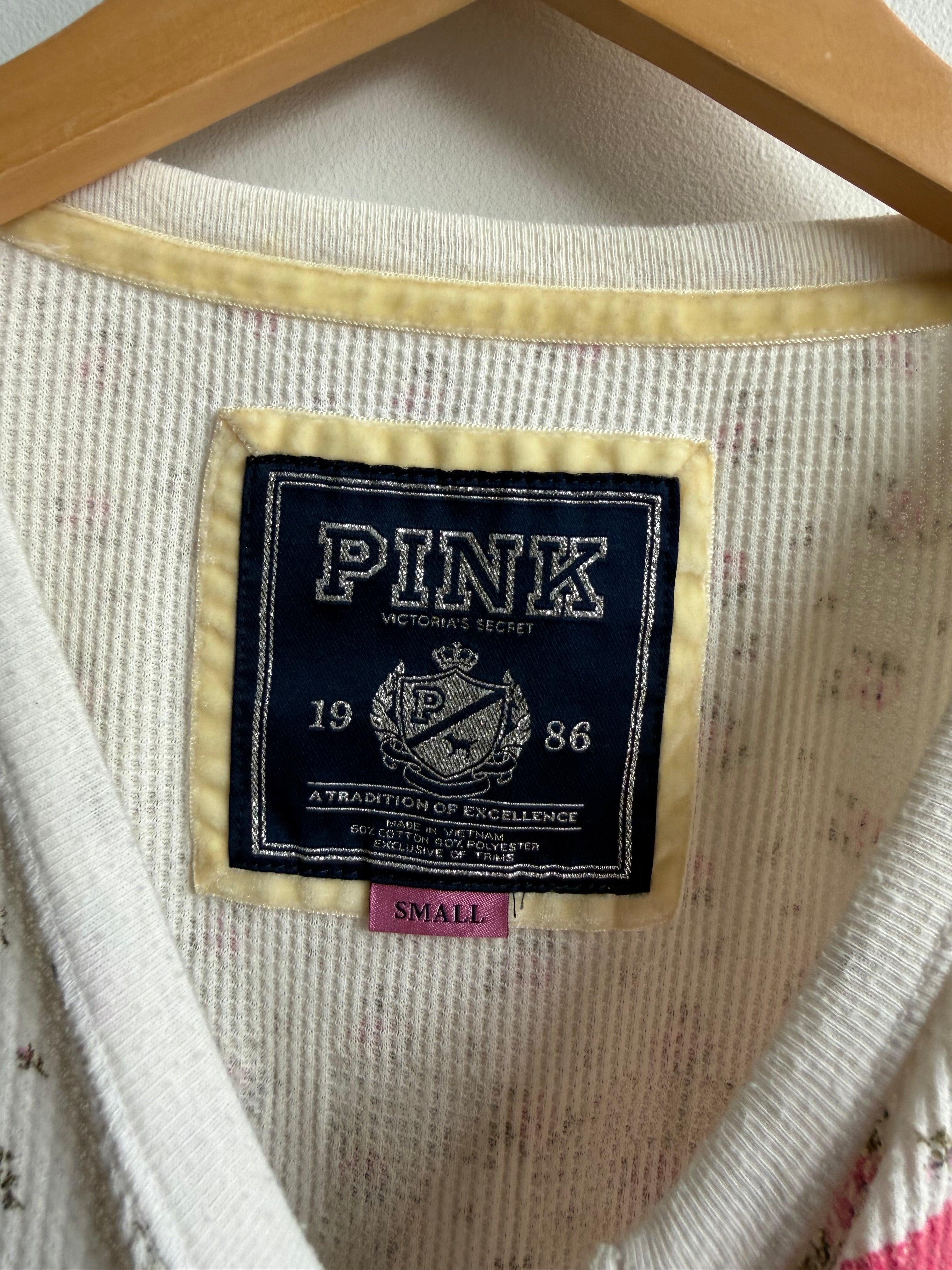 (S) Pink Thermal Tee