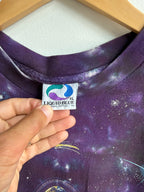 (XL) Liquid Blue Space Tee