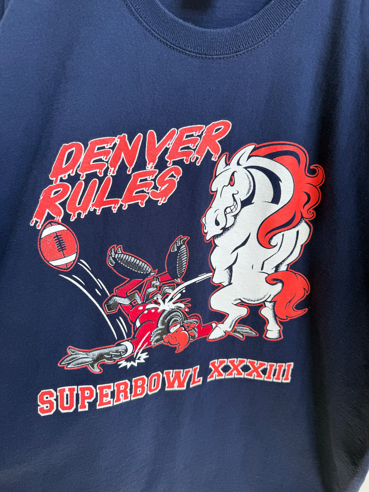 (XL) Denver Broncos Super Bowl XXXIII Tee