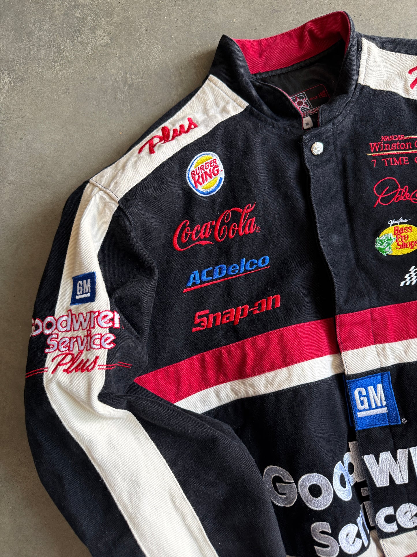 (M) Dale Earnhardt Sr. Racing Jacket