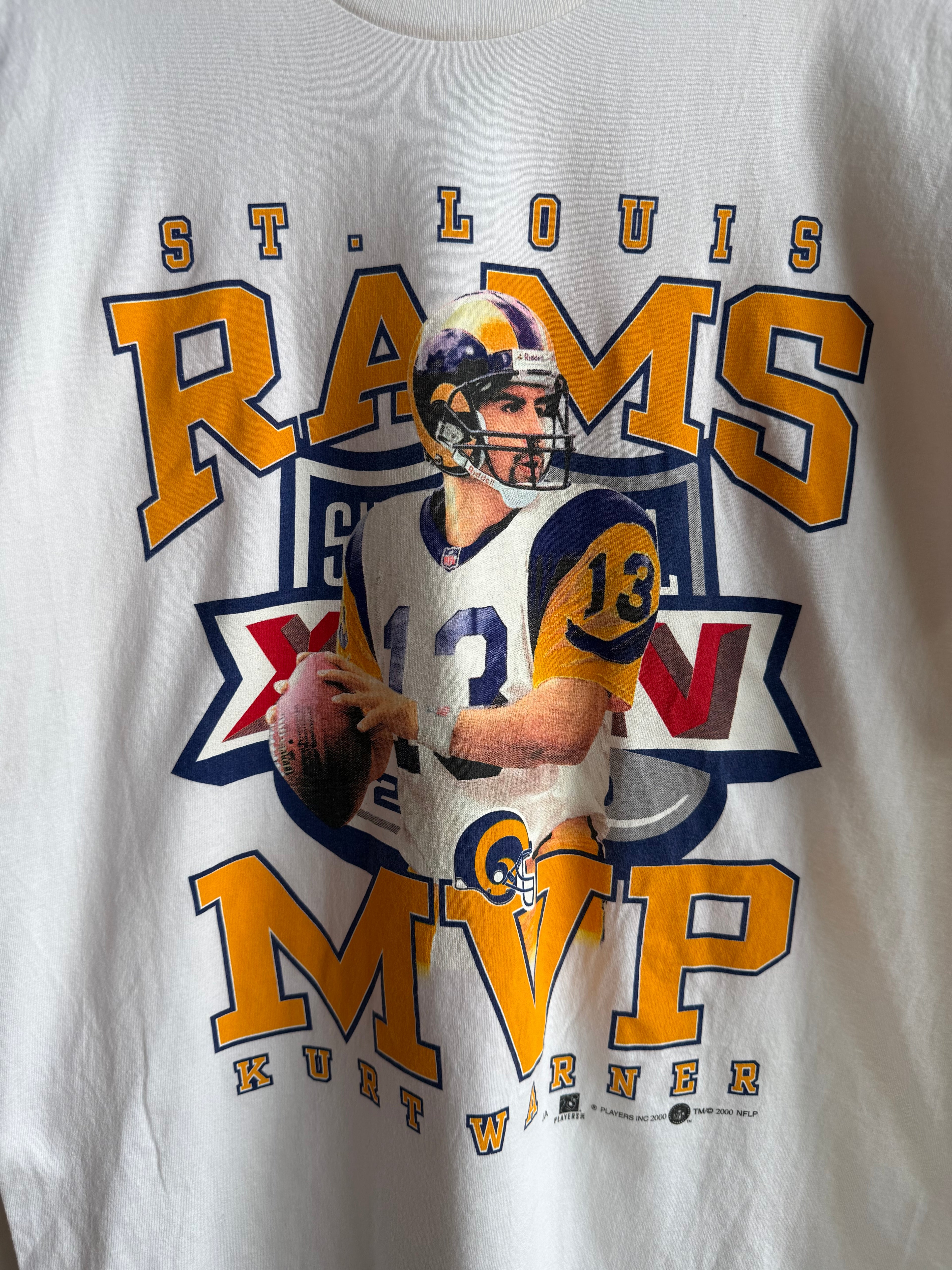 (L) Kurt Warner St. Louis Rams Tee