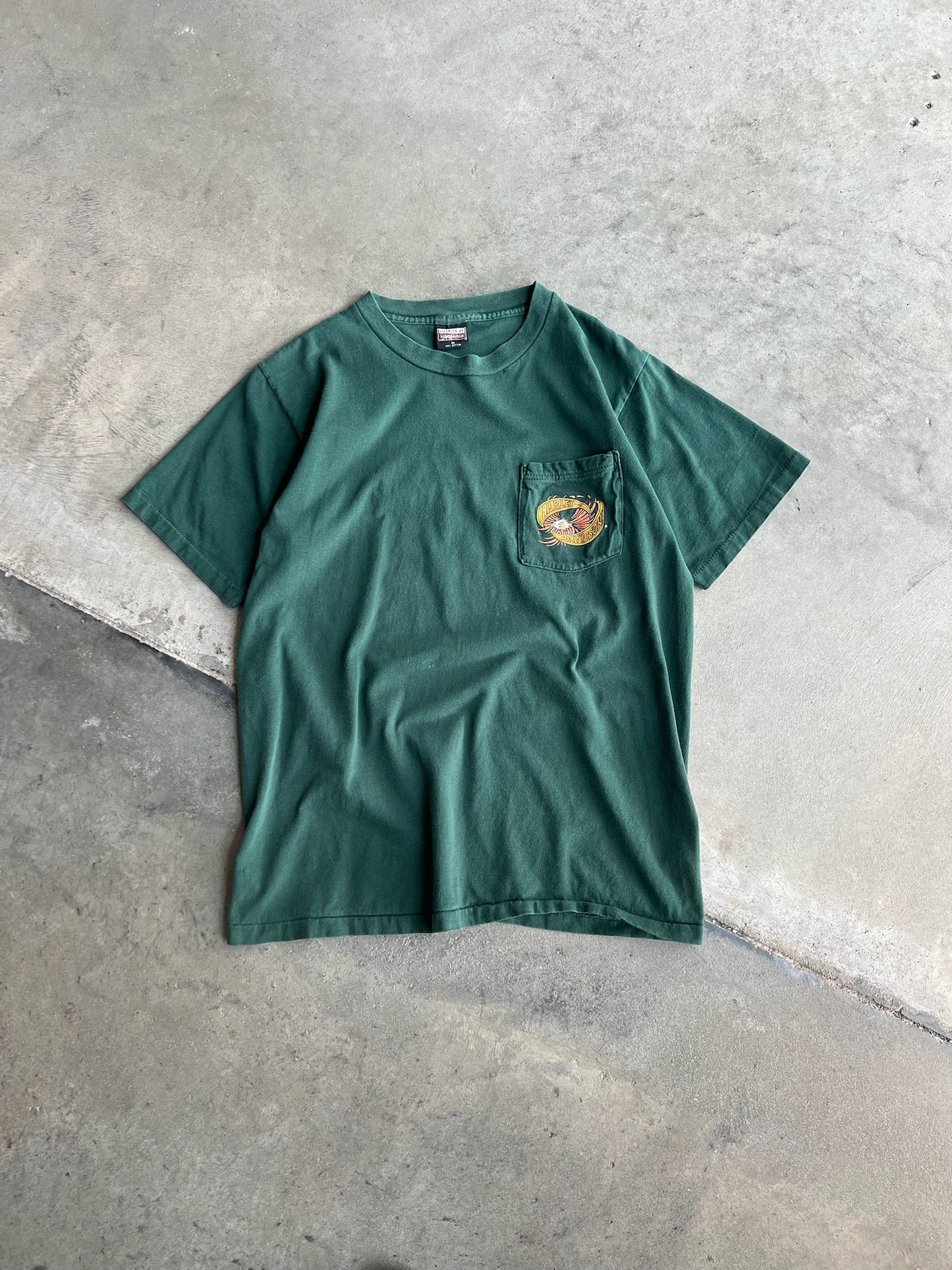 (M) Harley Green Tee