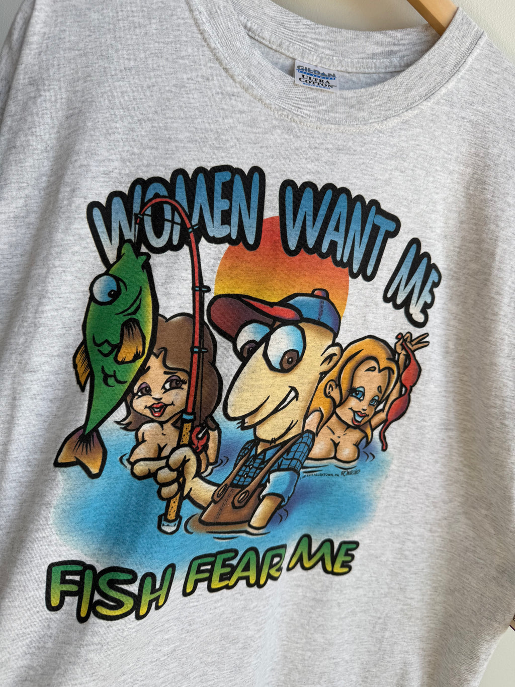 (XL) Fish Fear Me Tee