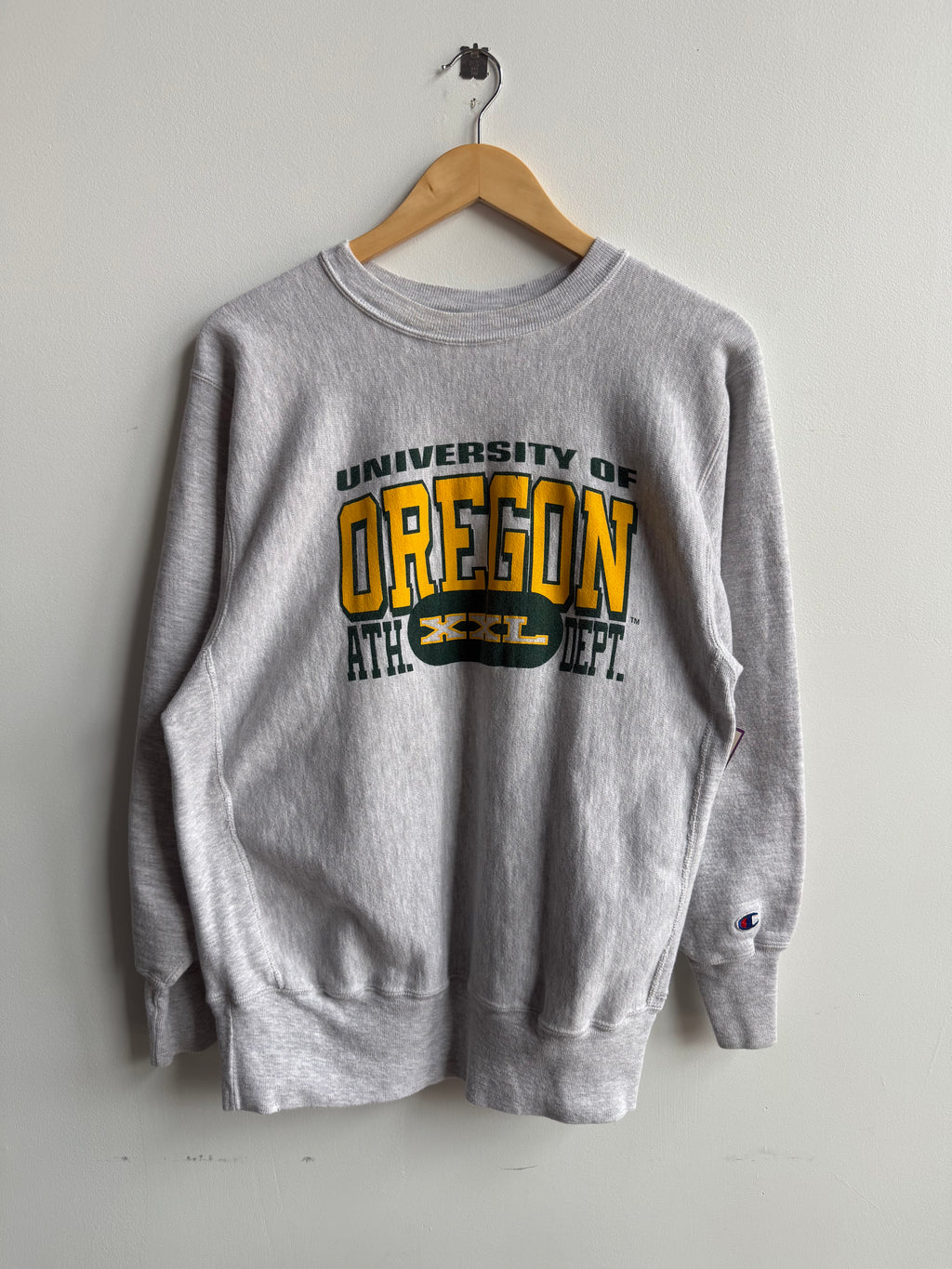 (L) Oregon Ath. Dept. Reverse Weave Crew
