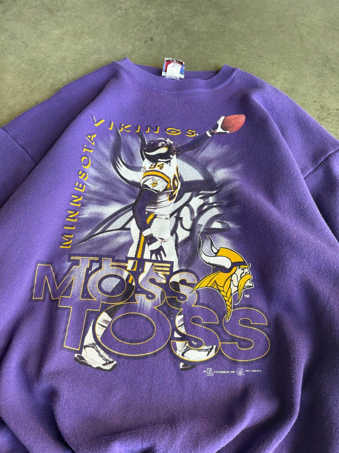 (XL) Minnesota Vikings Randy Moss Crew