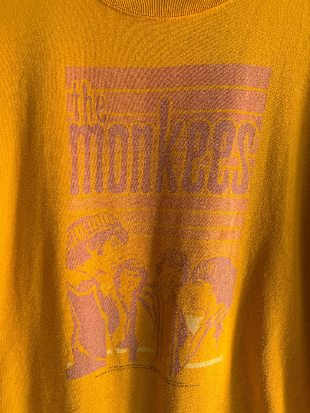 (XL) The Monkees Band Tee