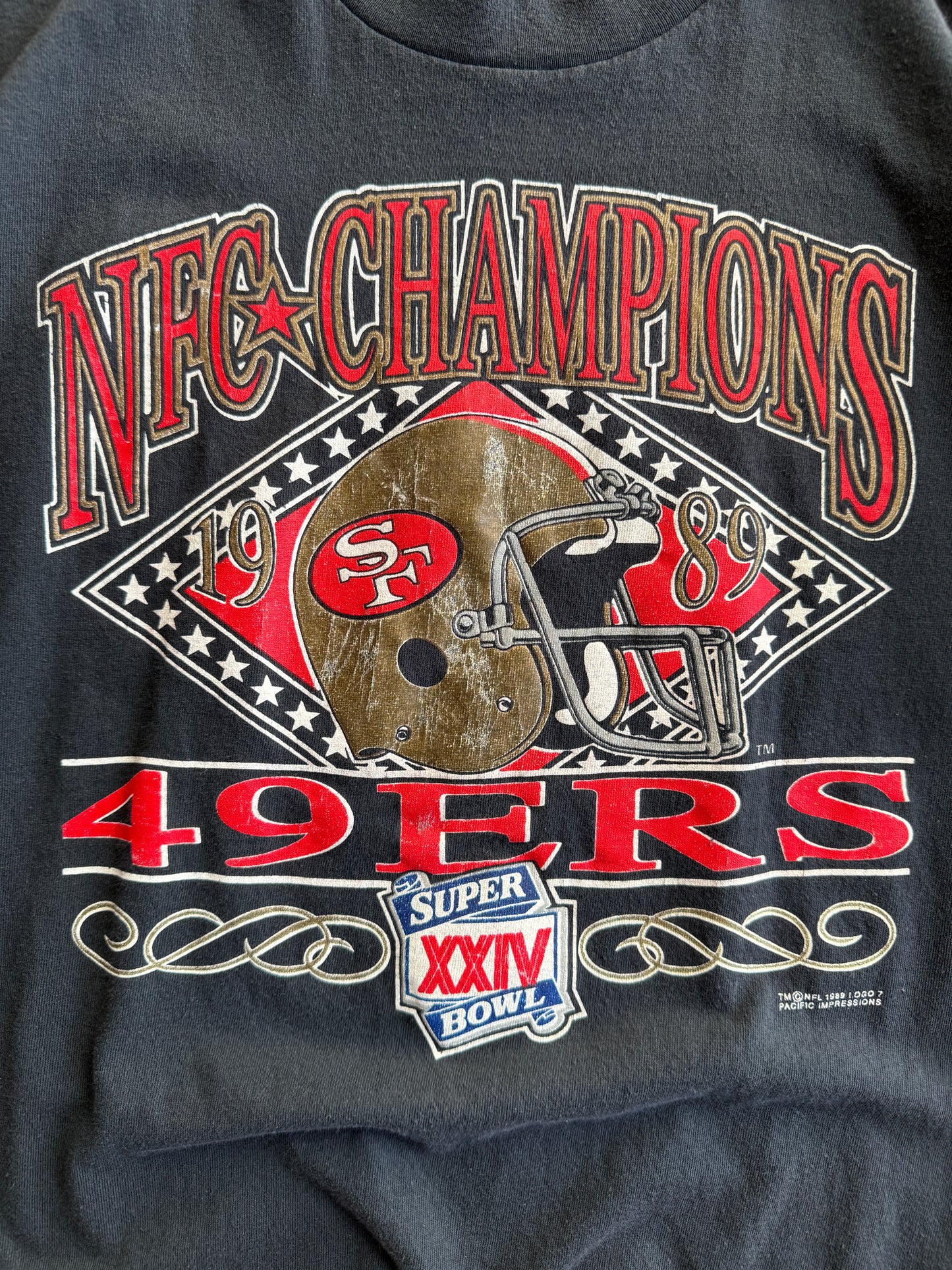 (L) 1989 San Francisco 49ers Tee