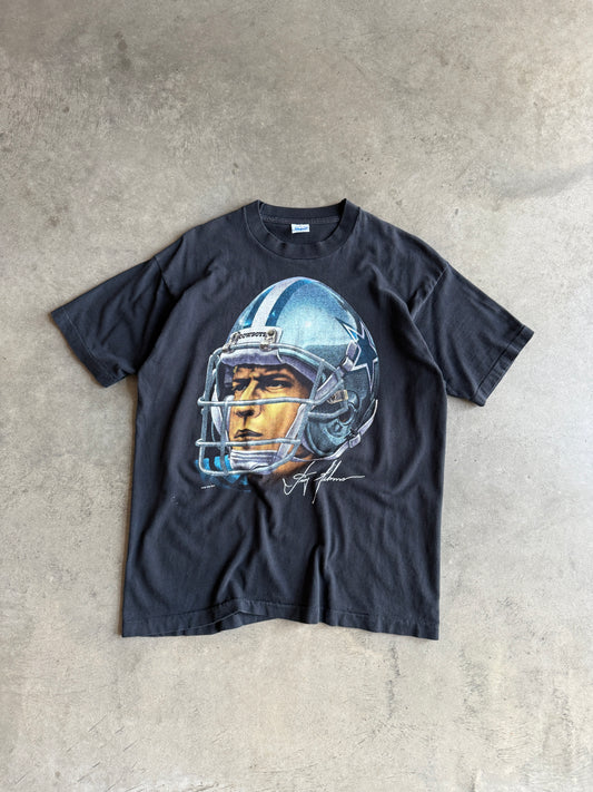 (L) Troy Aikman Dallas Cowboys Big Face Tee