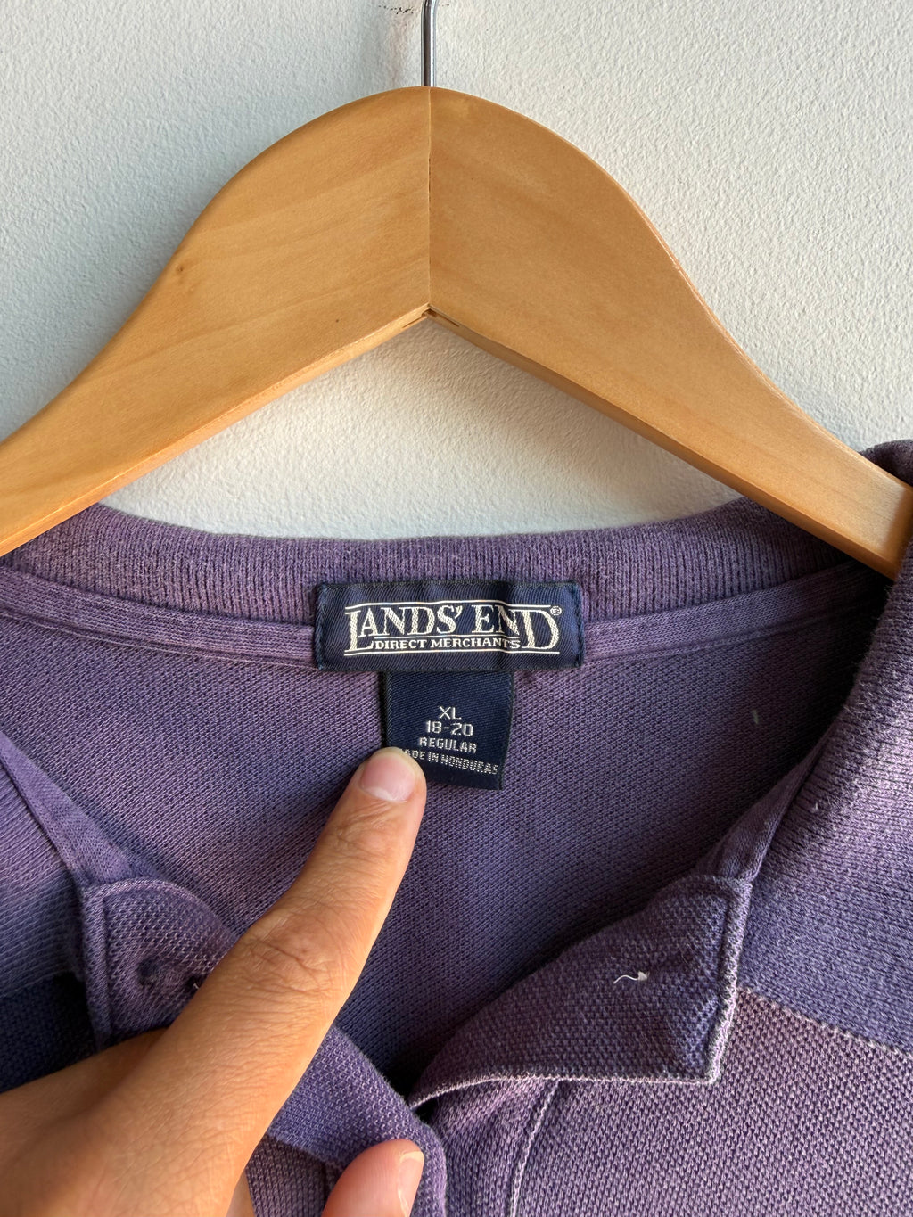 (M) Land’s End Polo Shirt