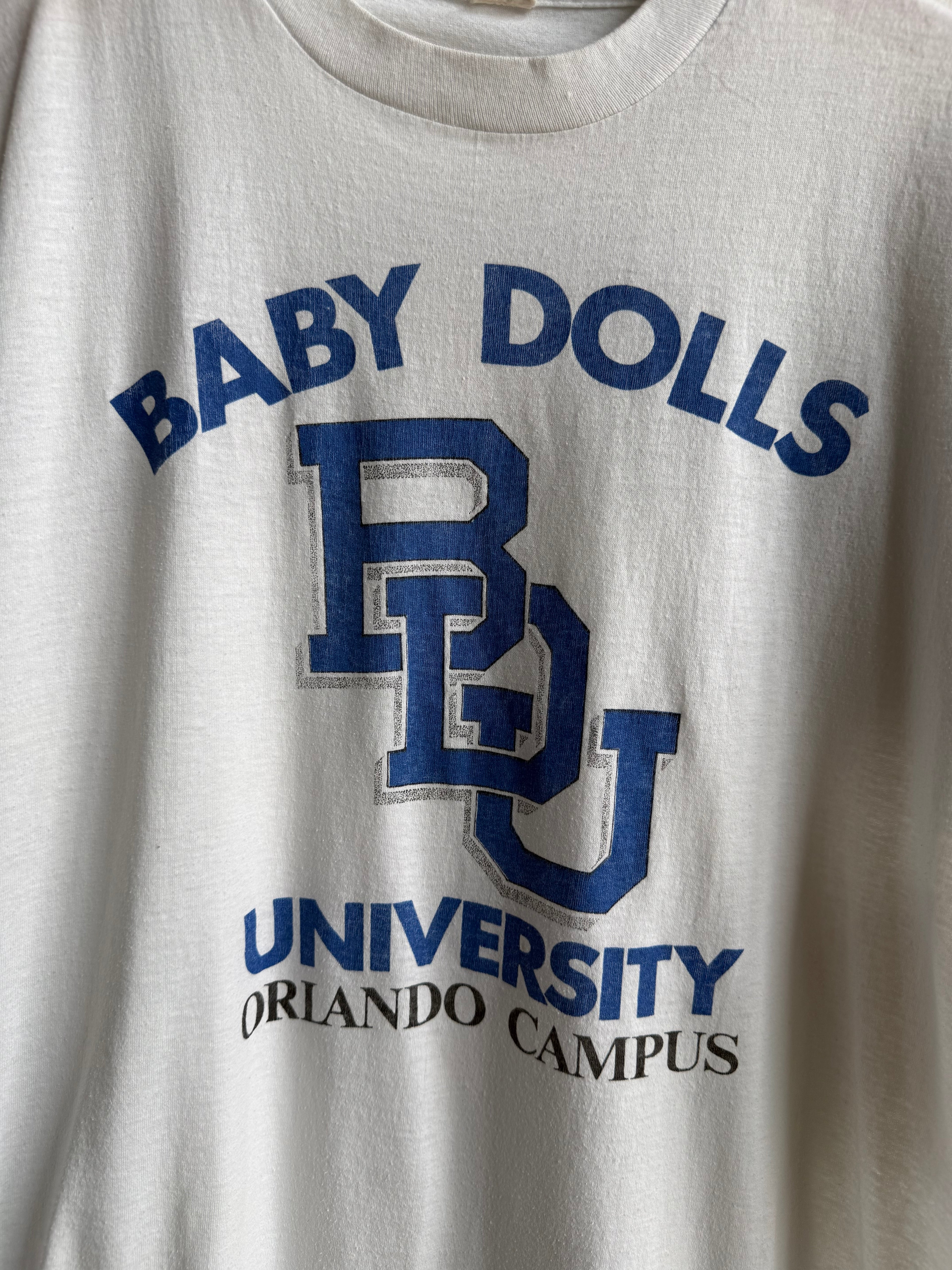 (M) Baby Dolls University Tee