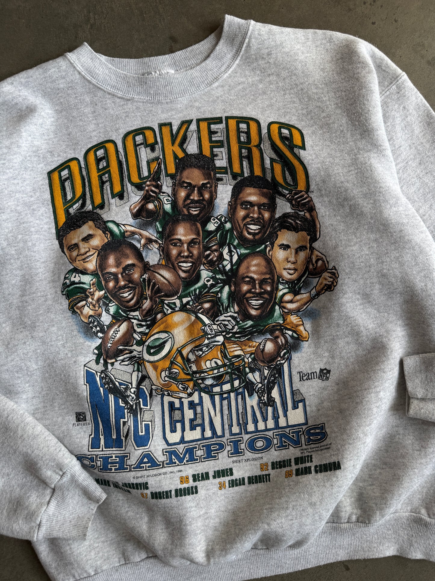 (L) Green Bay Packers Caricature Crew