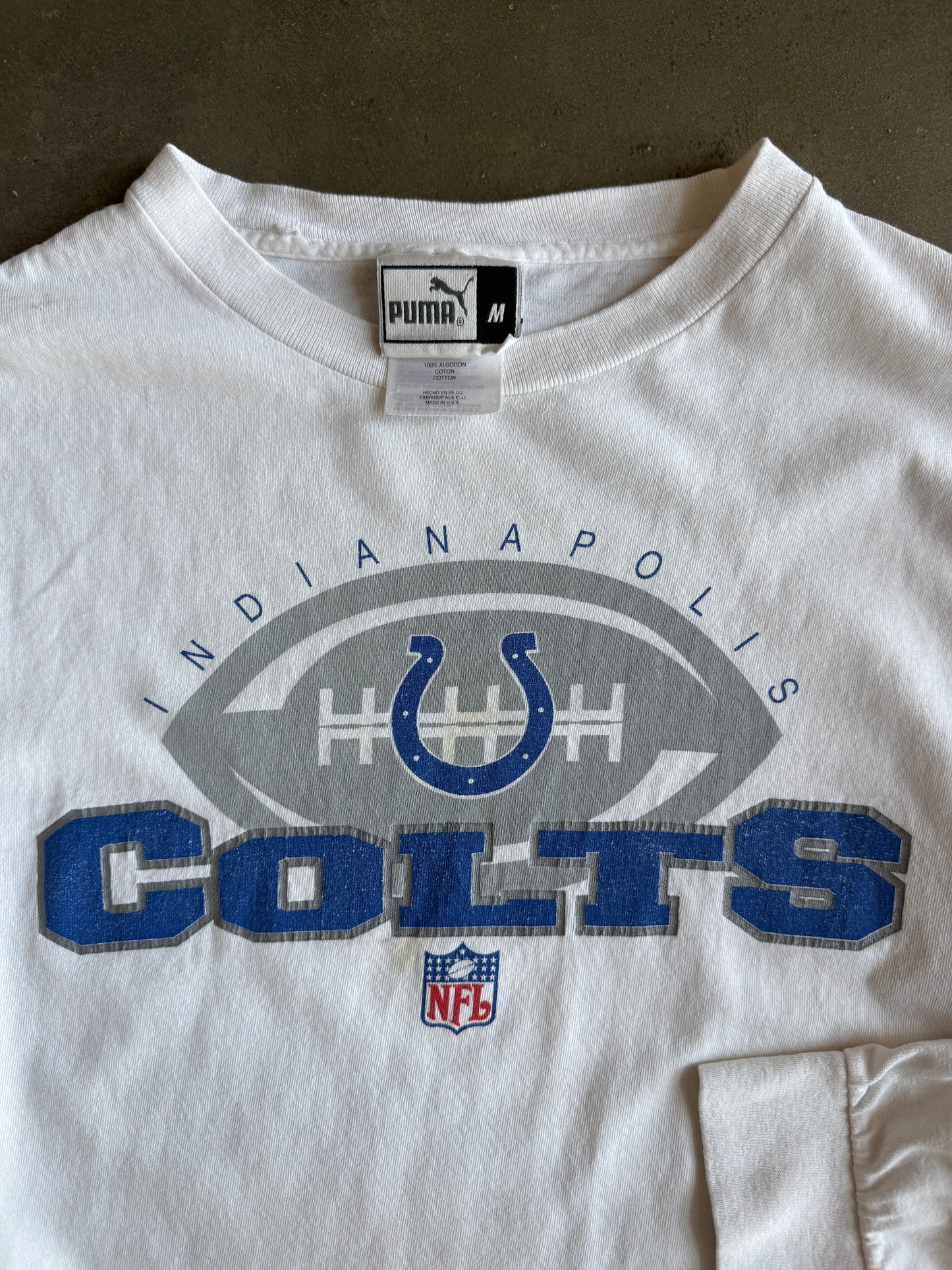 (M) Indianapolis Colts Puma Tee