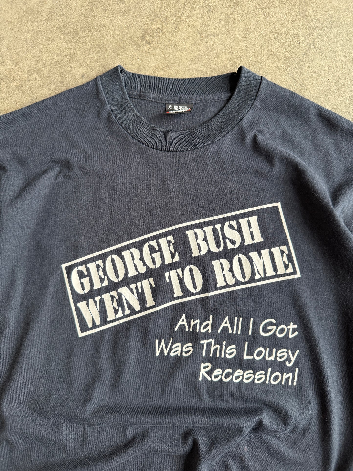 (L) George Bush Tour Tee