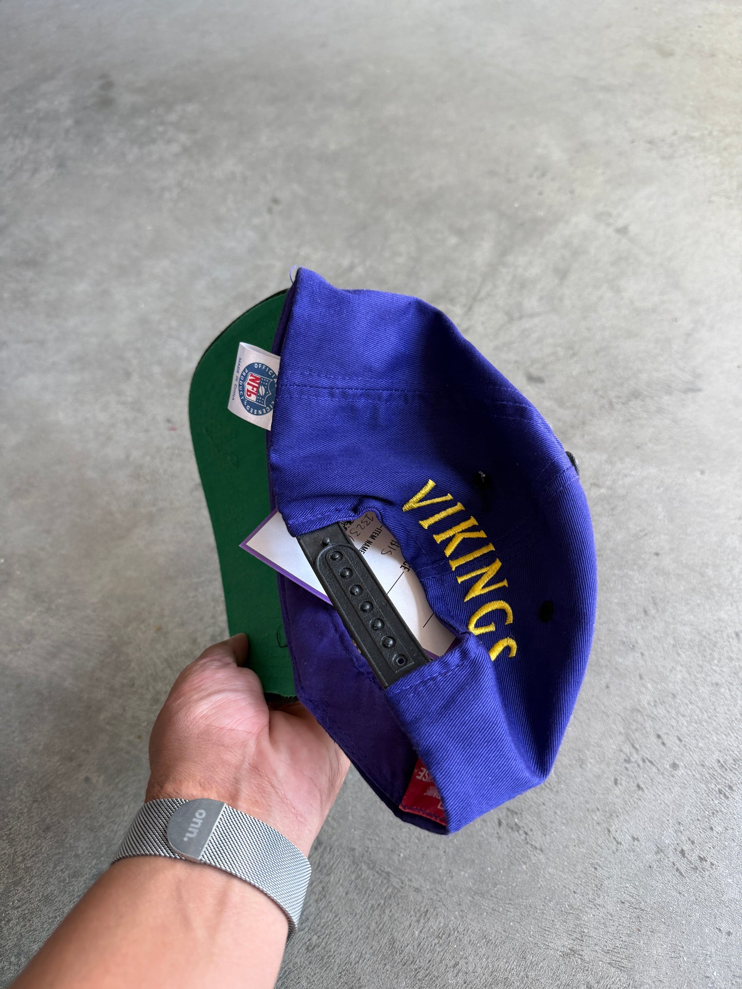 Minnesota Vikings Big Logo Snap Back Hat