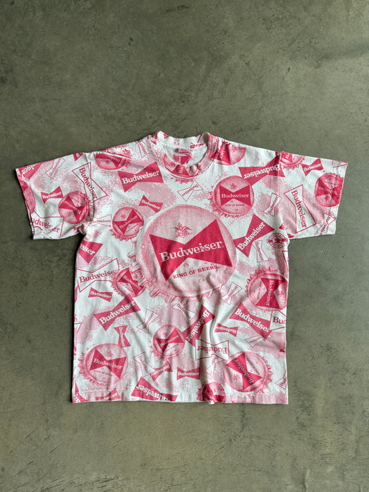 (M) Budweiser AOP Tee