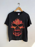 (L) Flame Skull Tee