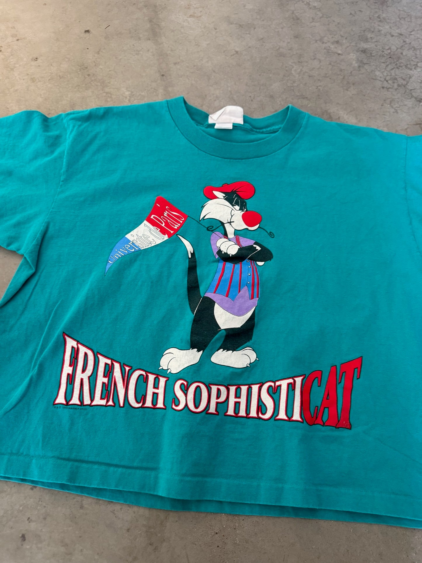 (M) Sylvester the Cat Crop Tee