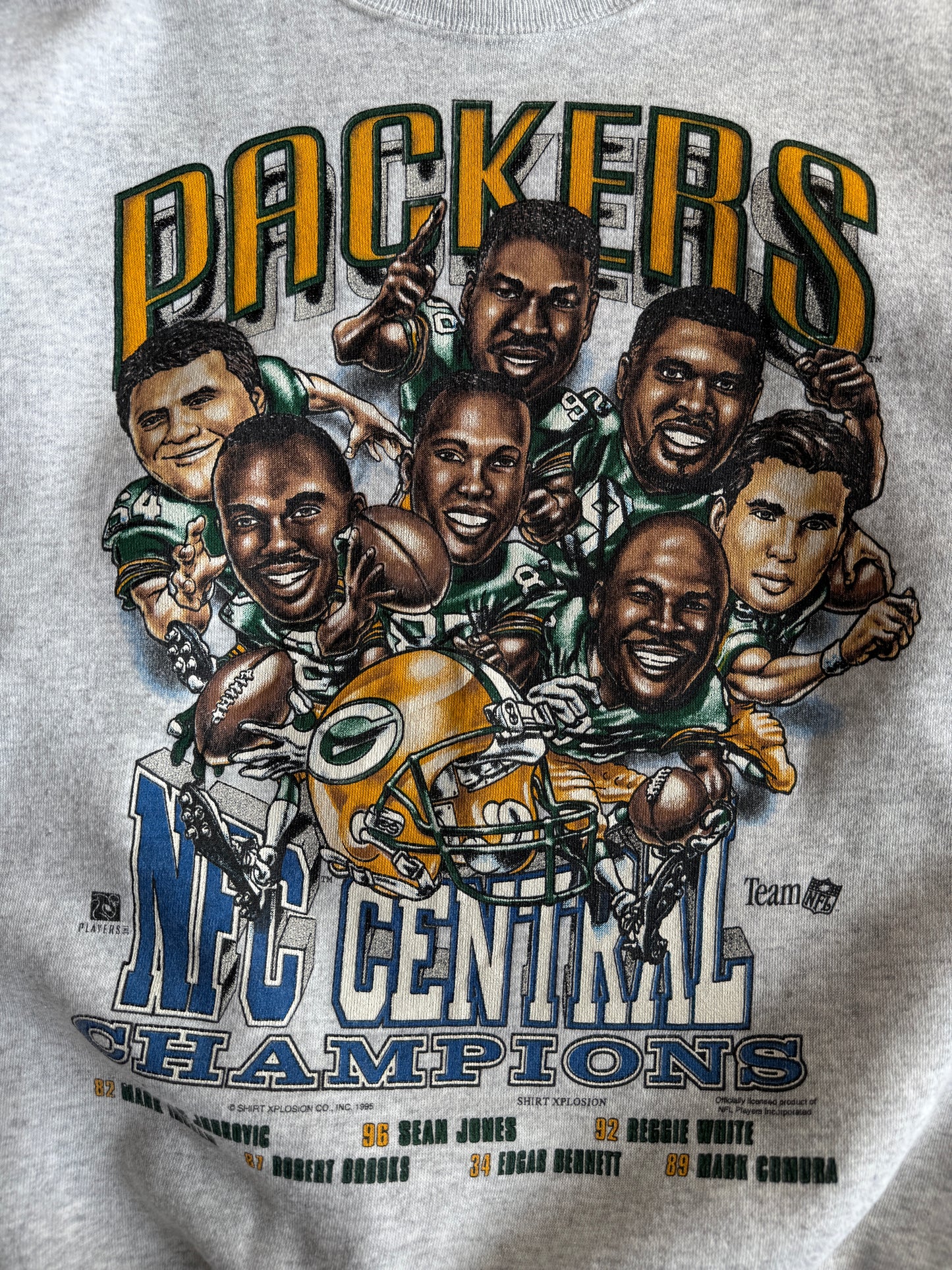 (L) Green Bay Packers Caricature Crew