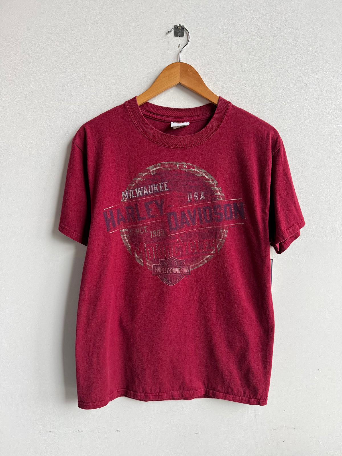 (M) Harley Davidson Red Lodge Tee
