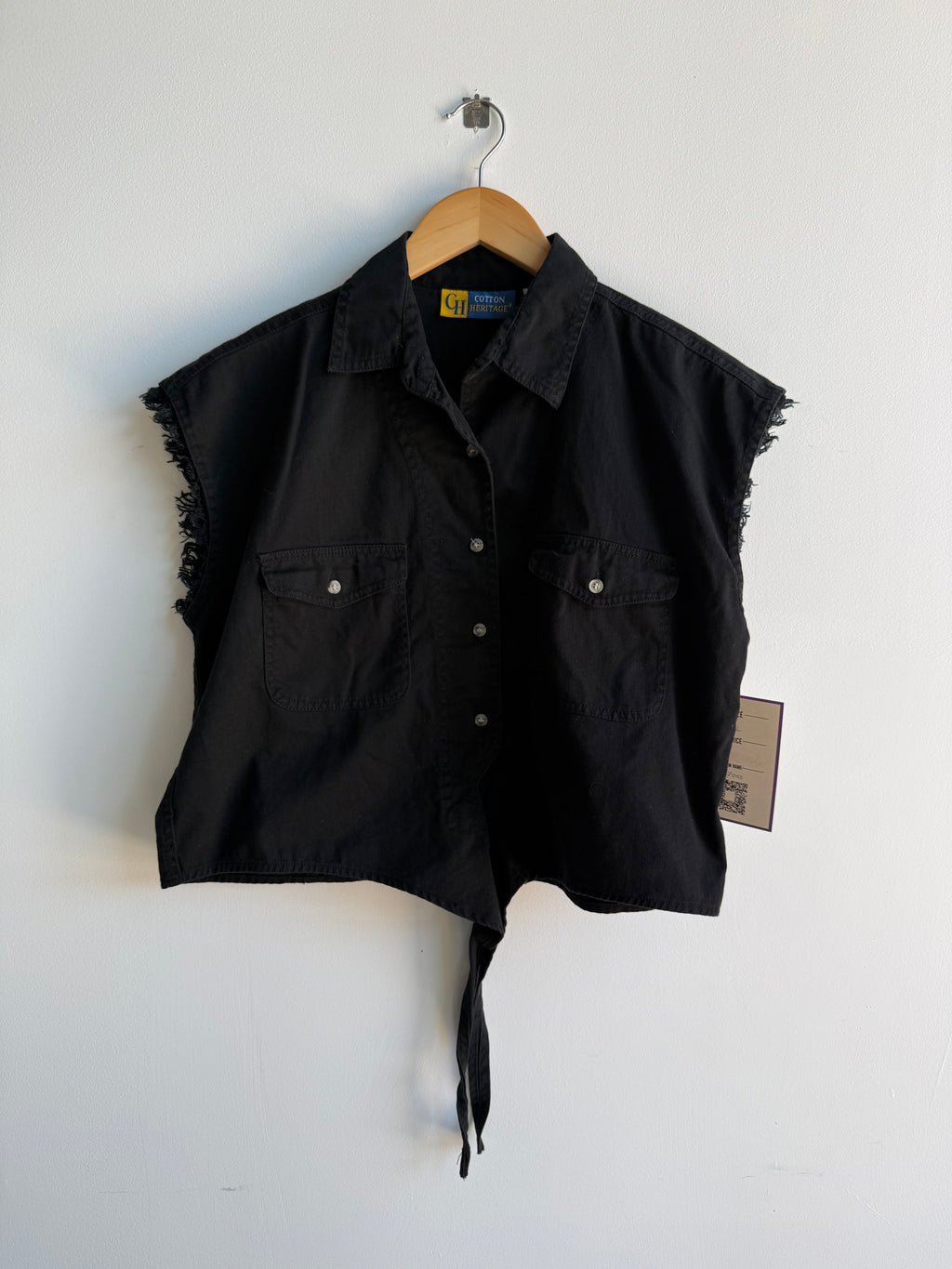 (XL) Harley Davidson Femme Cutoff Shirt