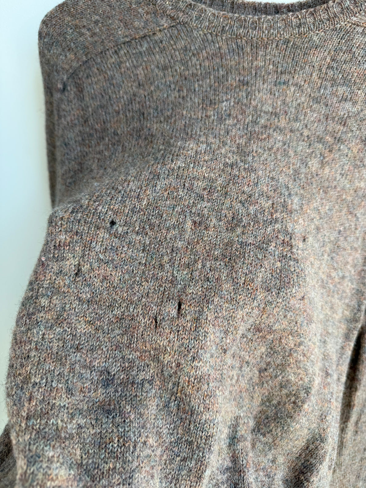 (L) Lands End Wool Sweater