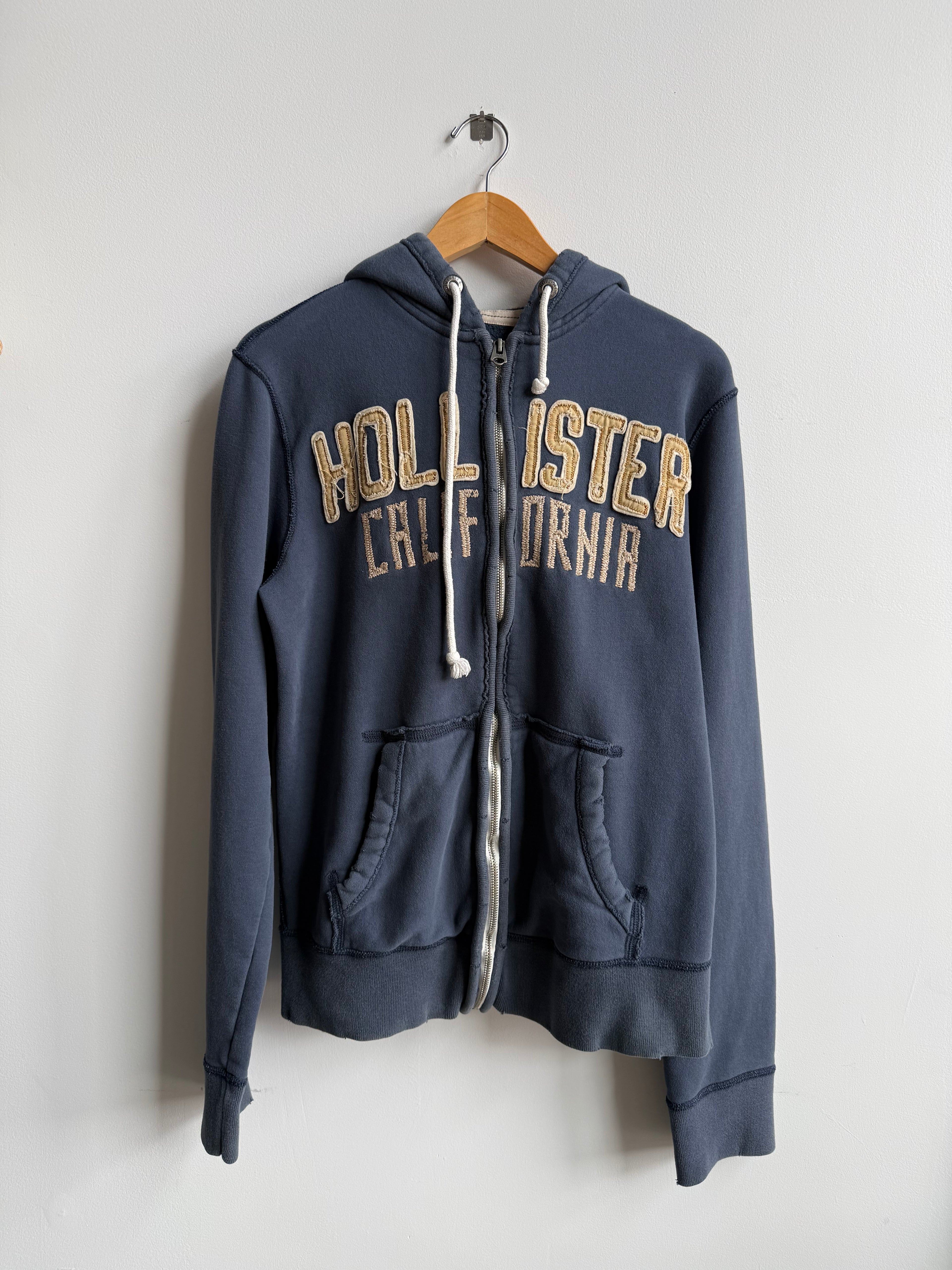 (L) Hollister Zip Up Hoodie