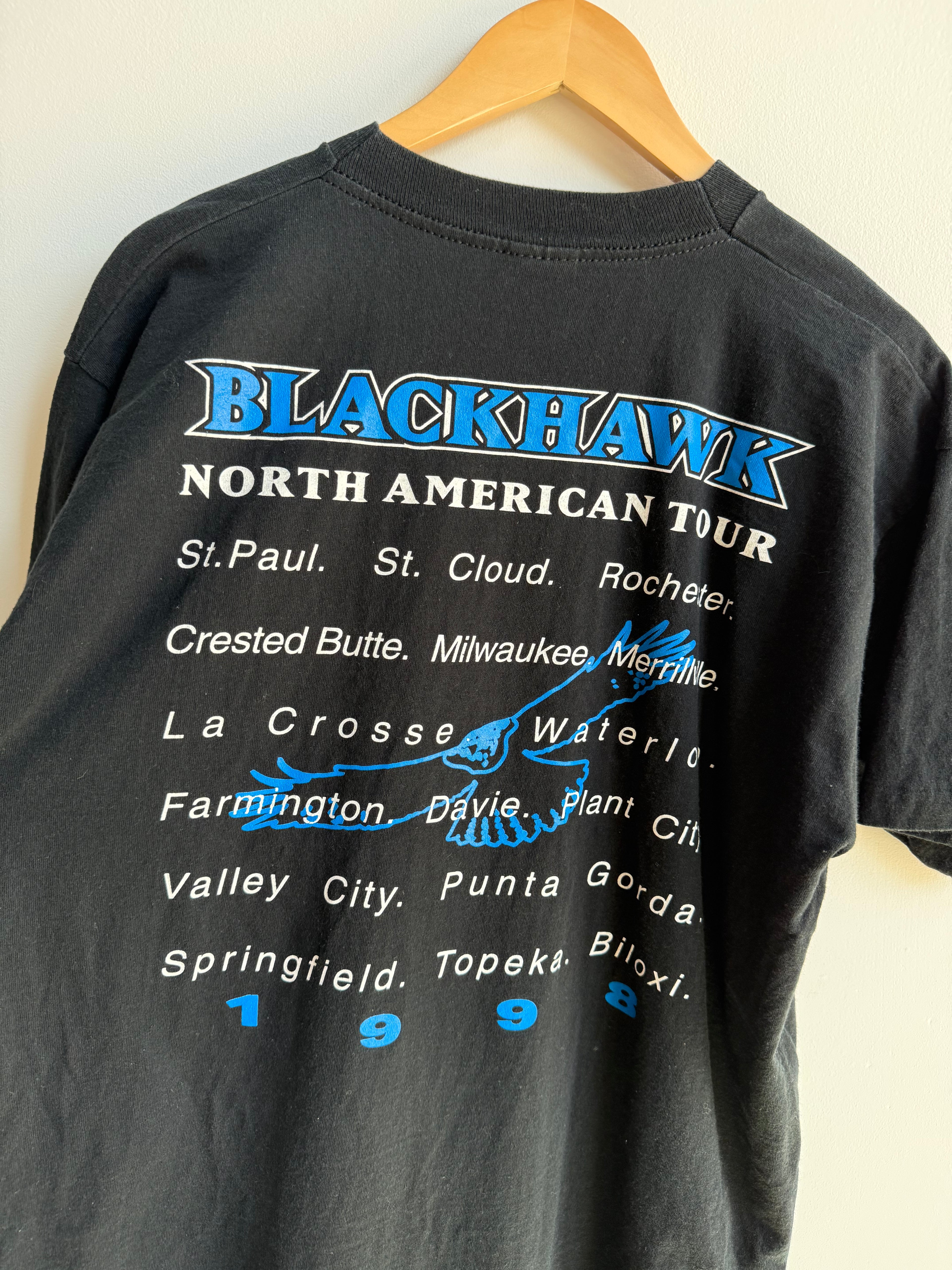 (XL) Blackhawk Band Tee