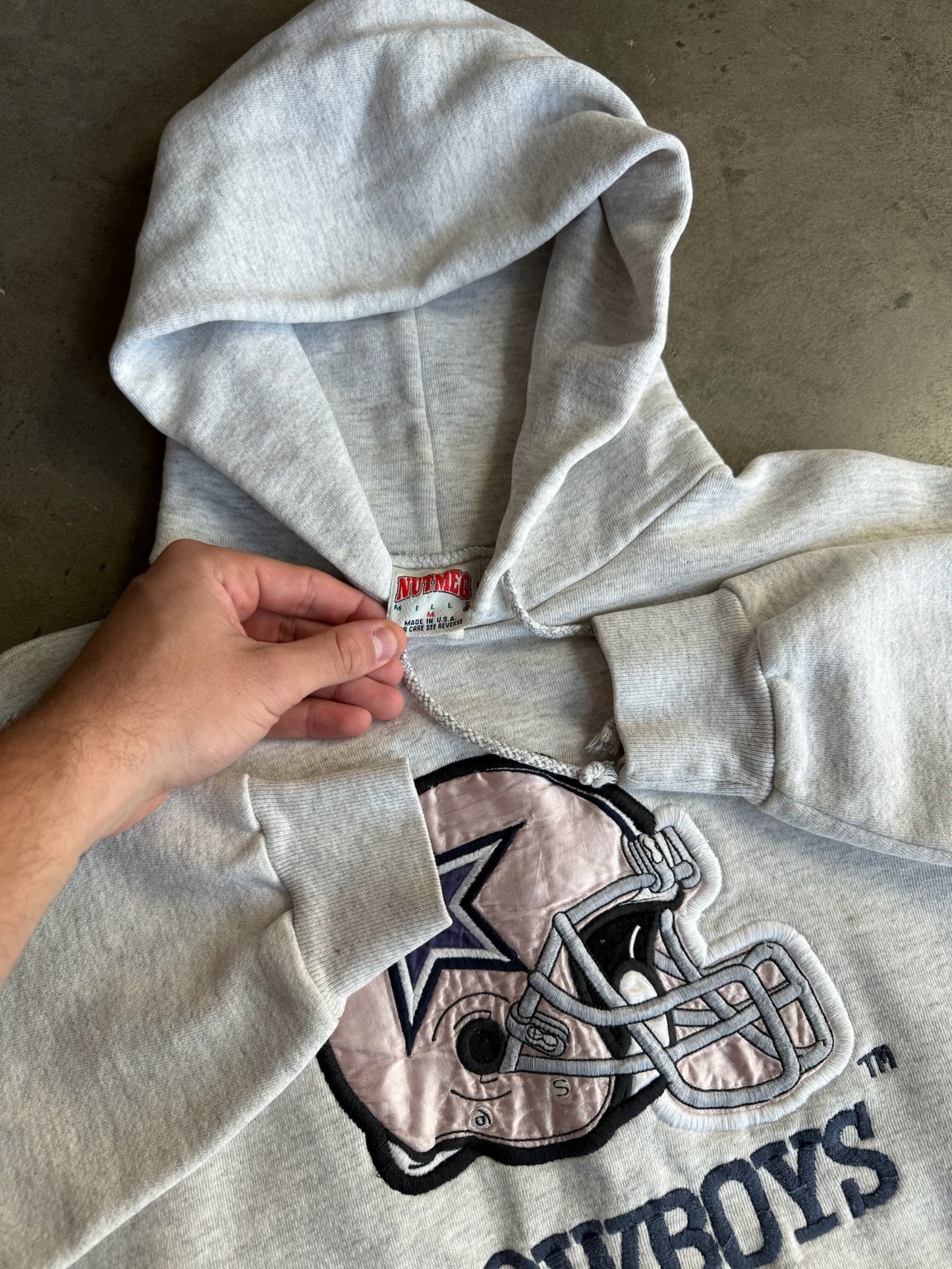 (M) Dallas Cowboys Helmet Hoodie
