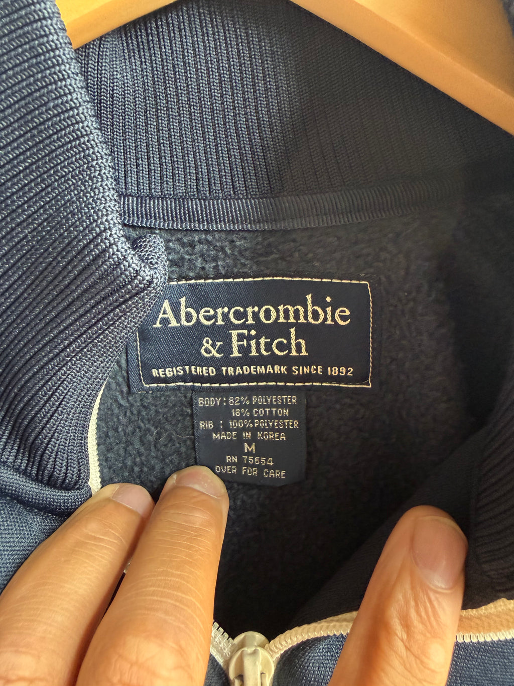 (M) Abercrombie & Fitch Zip Up Jacket