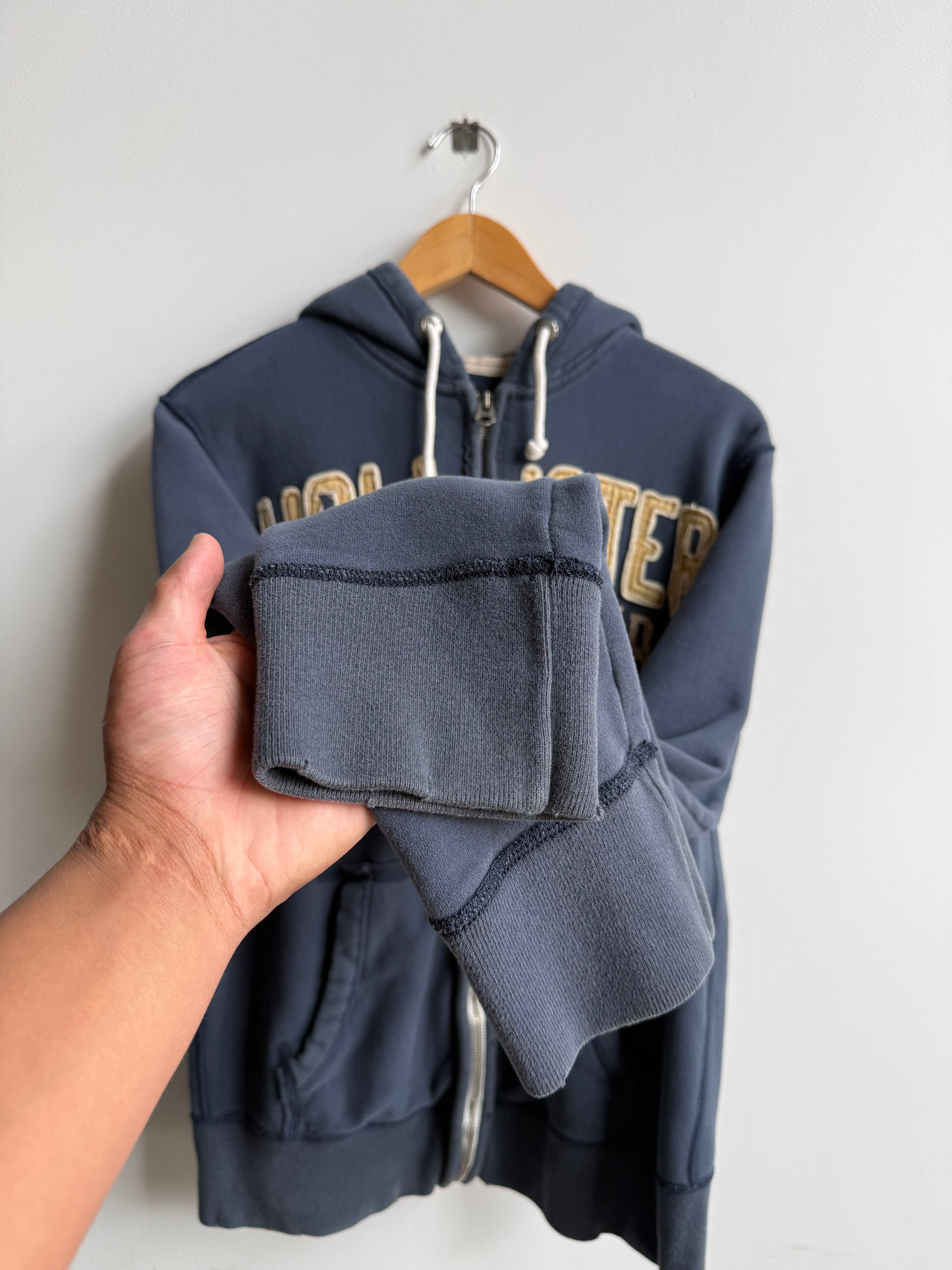 (L) Hollister Zip Up Hoodie