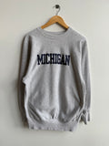 (XL) University of Michigan Champion Reverse Weave Crew
