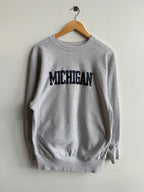 (XL) University of Michigan Champion Reverse Weave Crew