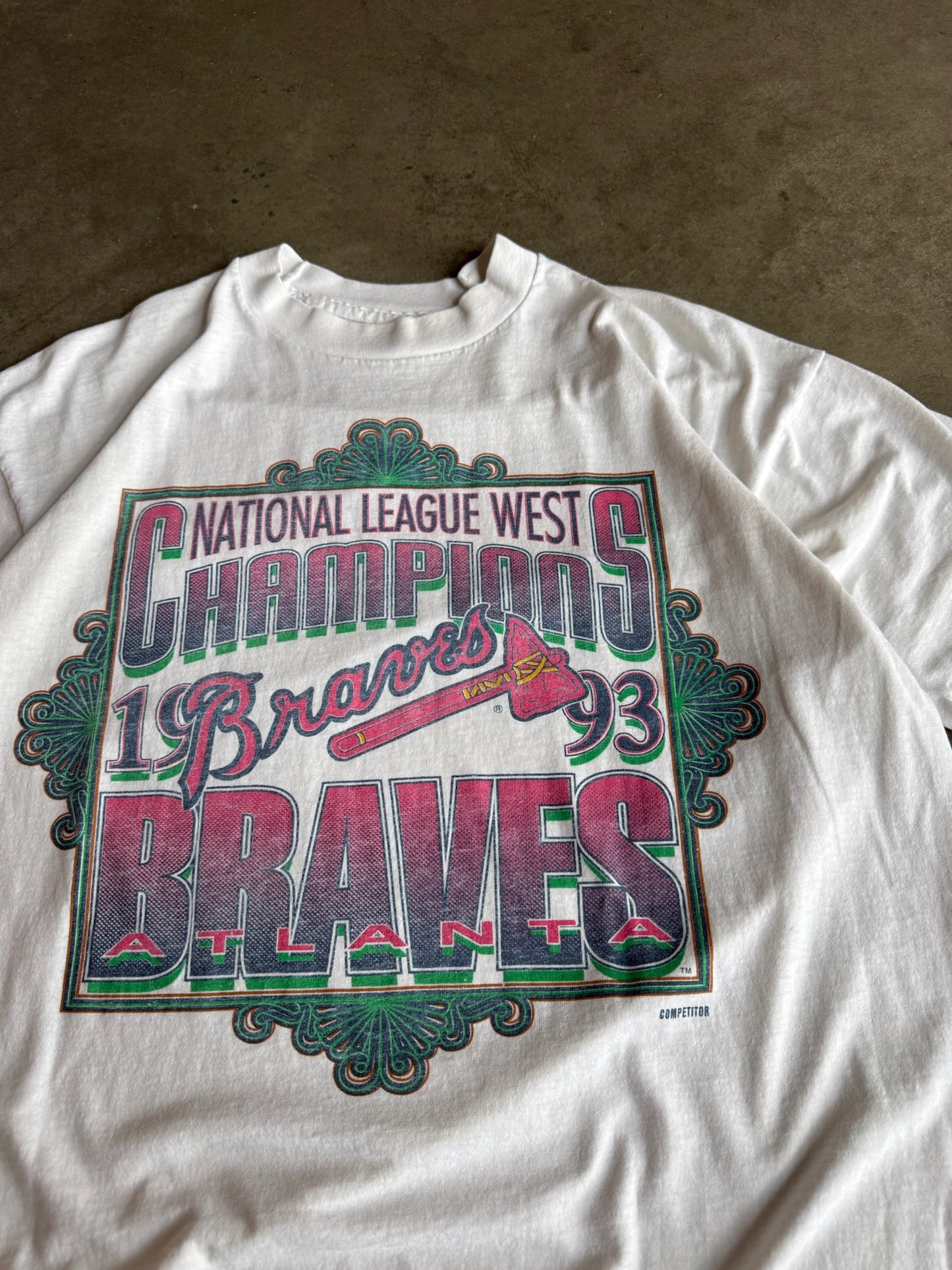 (XL) Atlanta Braves West Champs Tee