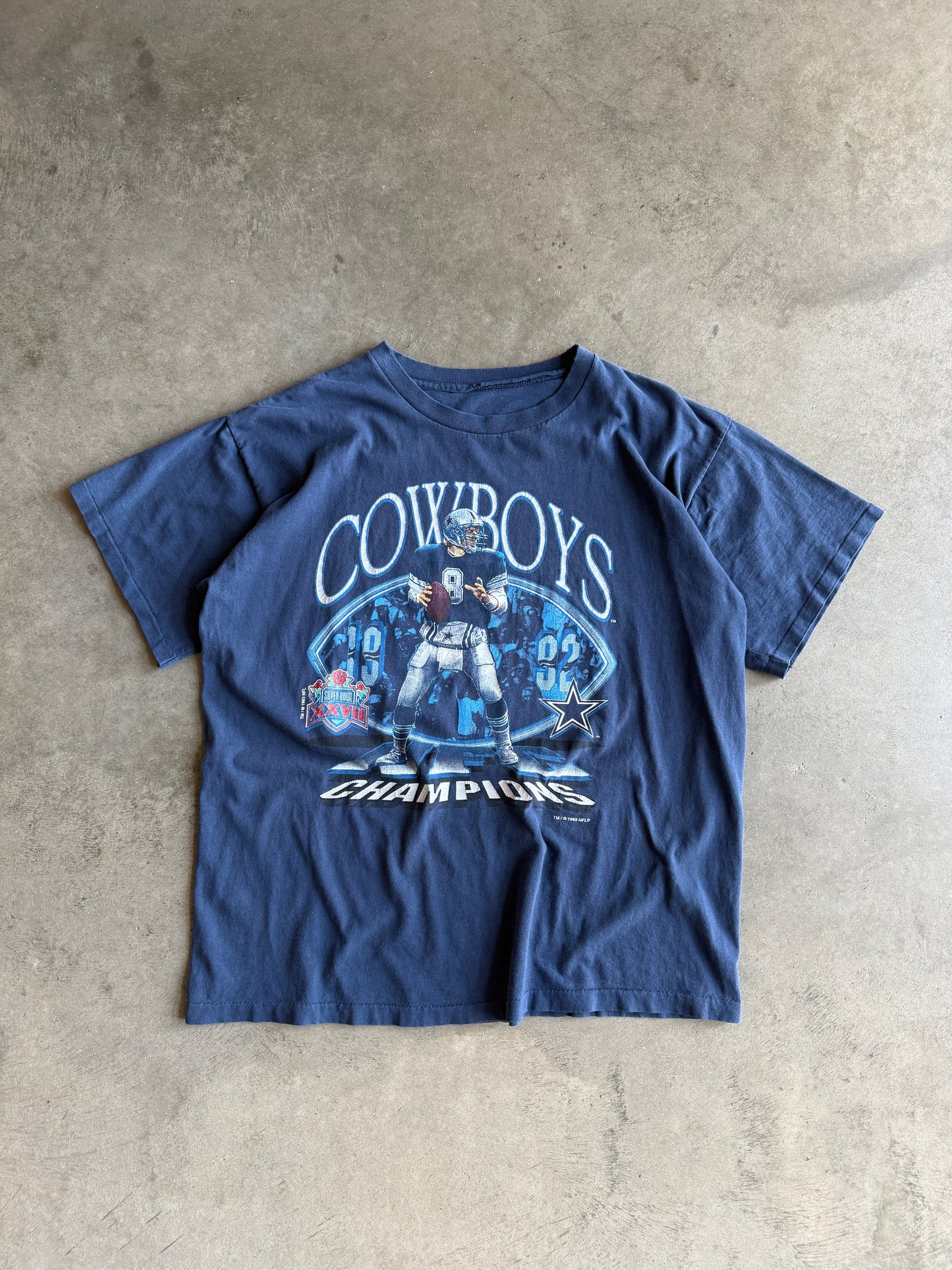 (XL) Dallas Cowboys Aikman Champs Tee