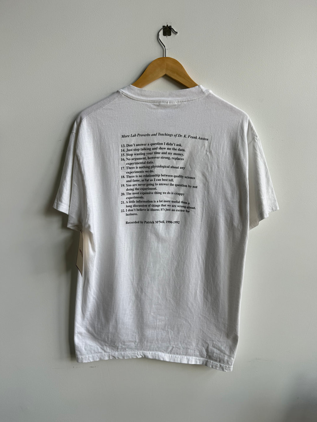 (L) Lab Proverbs Tee