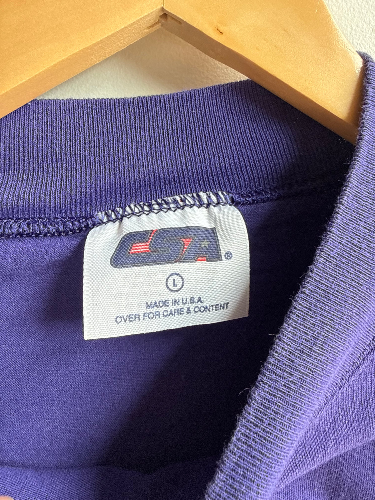 (L) Minnesota Vikings Mock Neck Tee